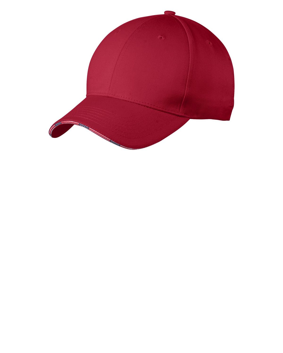 'Port Authority C829 Youth Americana Flag Sandwich Cap'