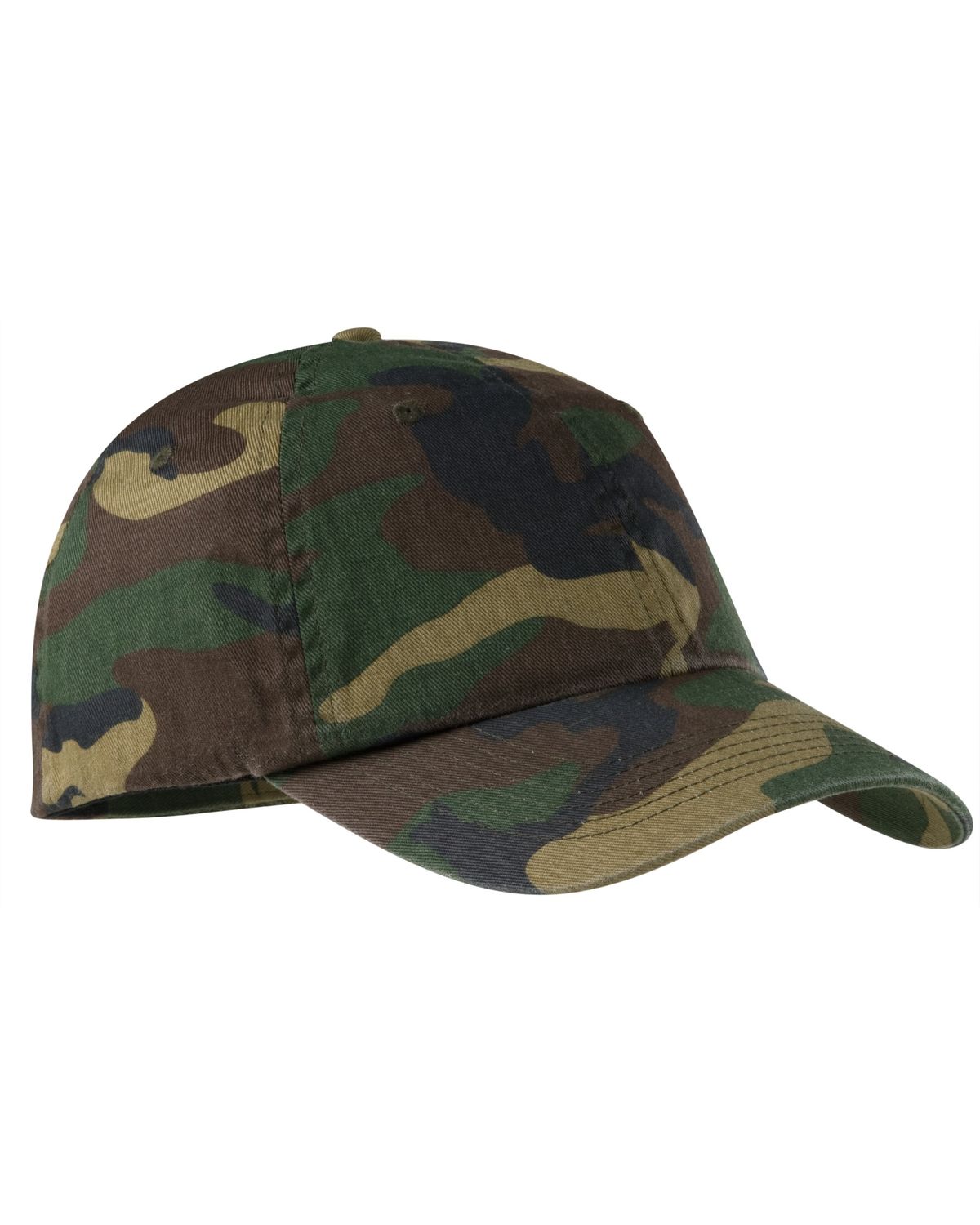 'Port Authority C851 Unisex Camouflage Washed Cotton Twill Cap'