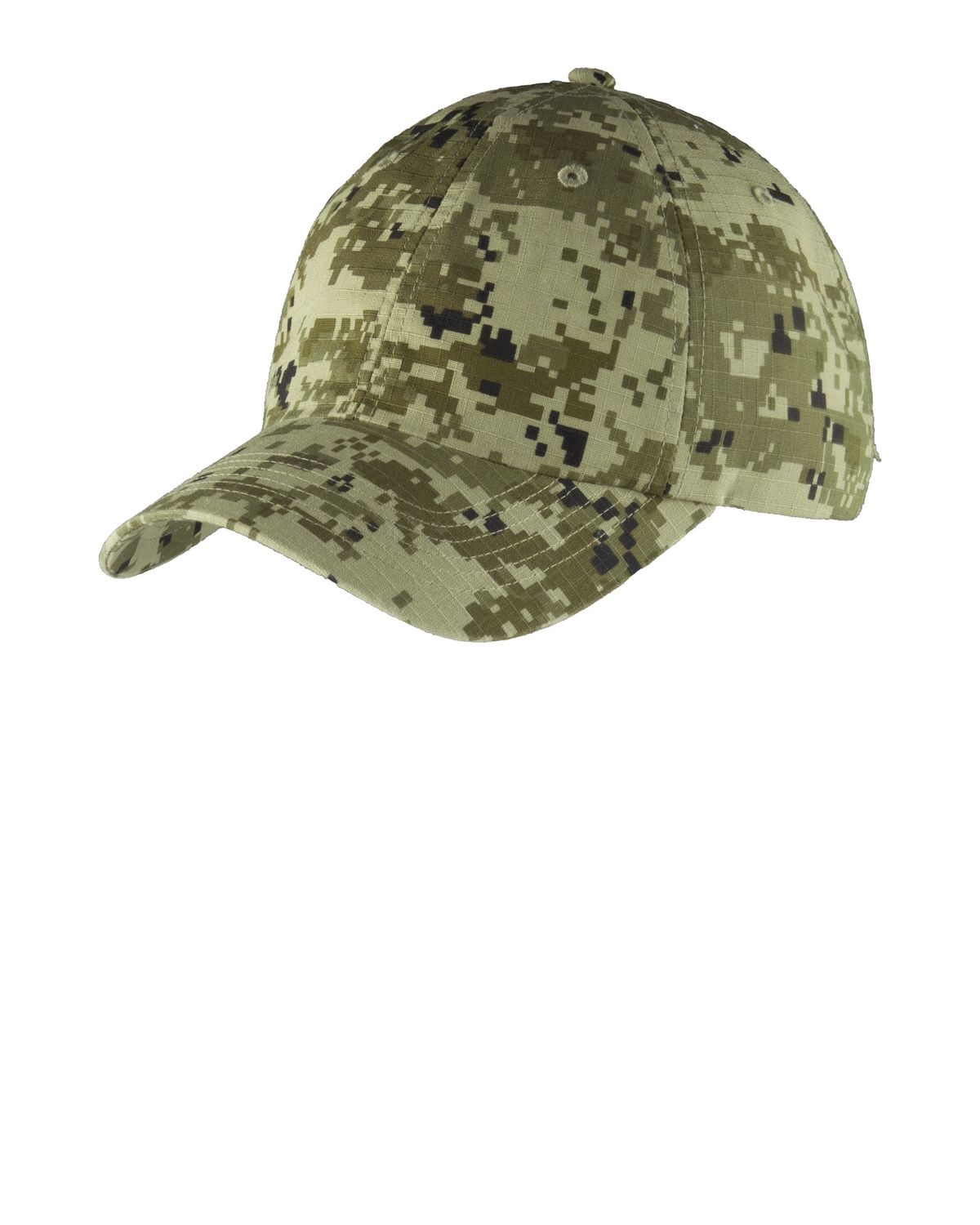 'Port Authority C925 Digital Ripstop Camouflage Cap'