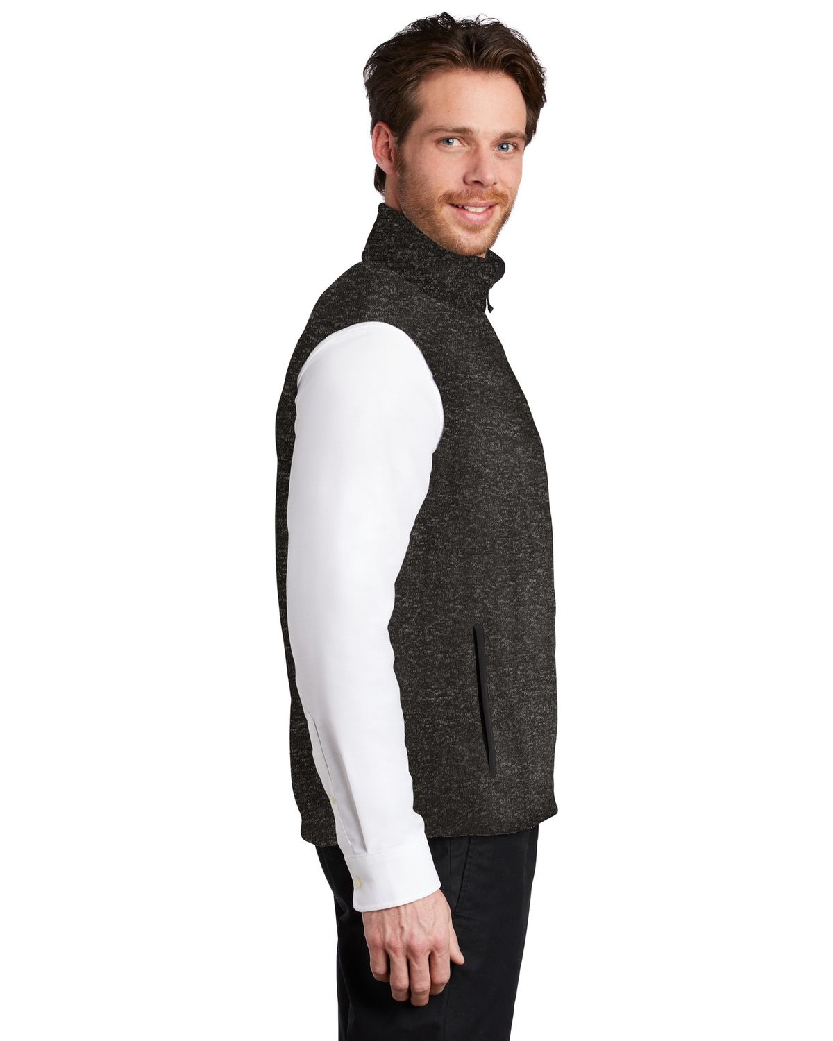 'Port Authority F236 Sweater Fleece Vest'