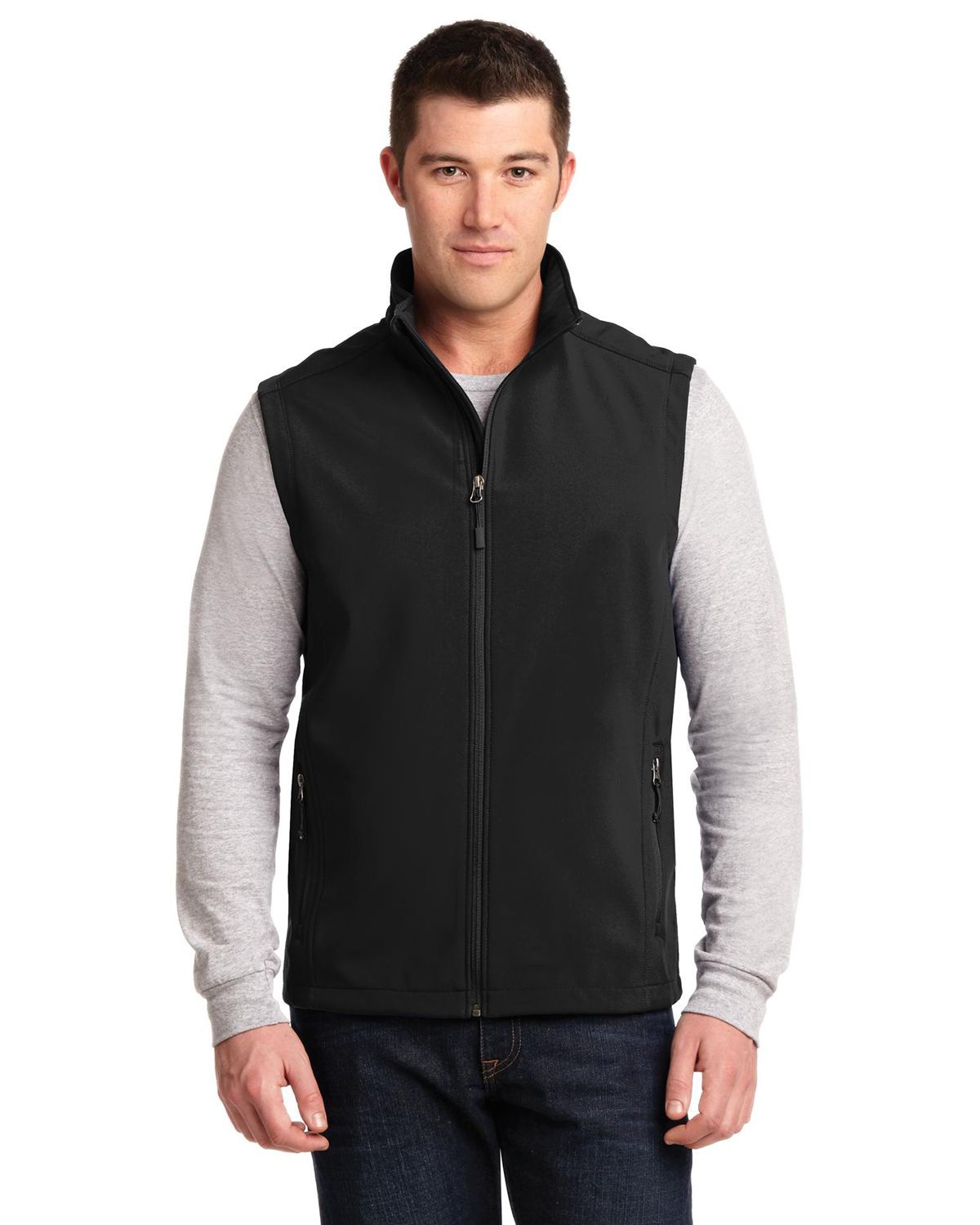 'Port Authority J325 Men’s Core Soft Shell Vest Polyester'