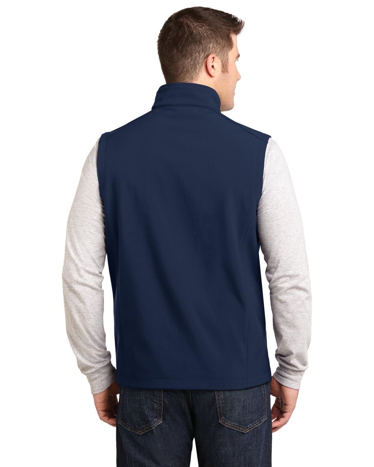 Port Authority R-Tek Pro Fleece Full-Zip Vest. F228 at  Men's  Clothing store