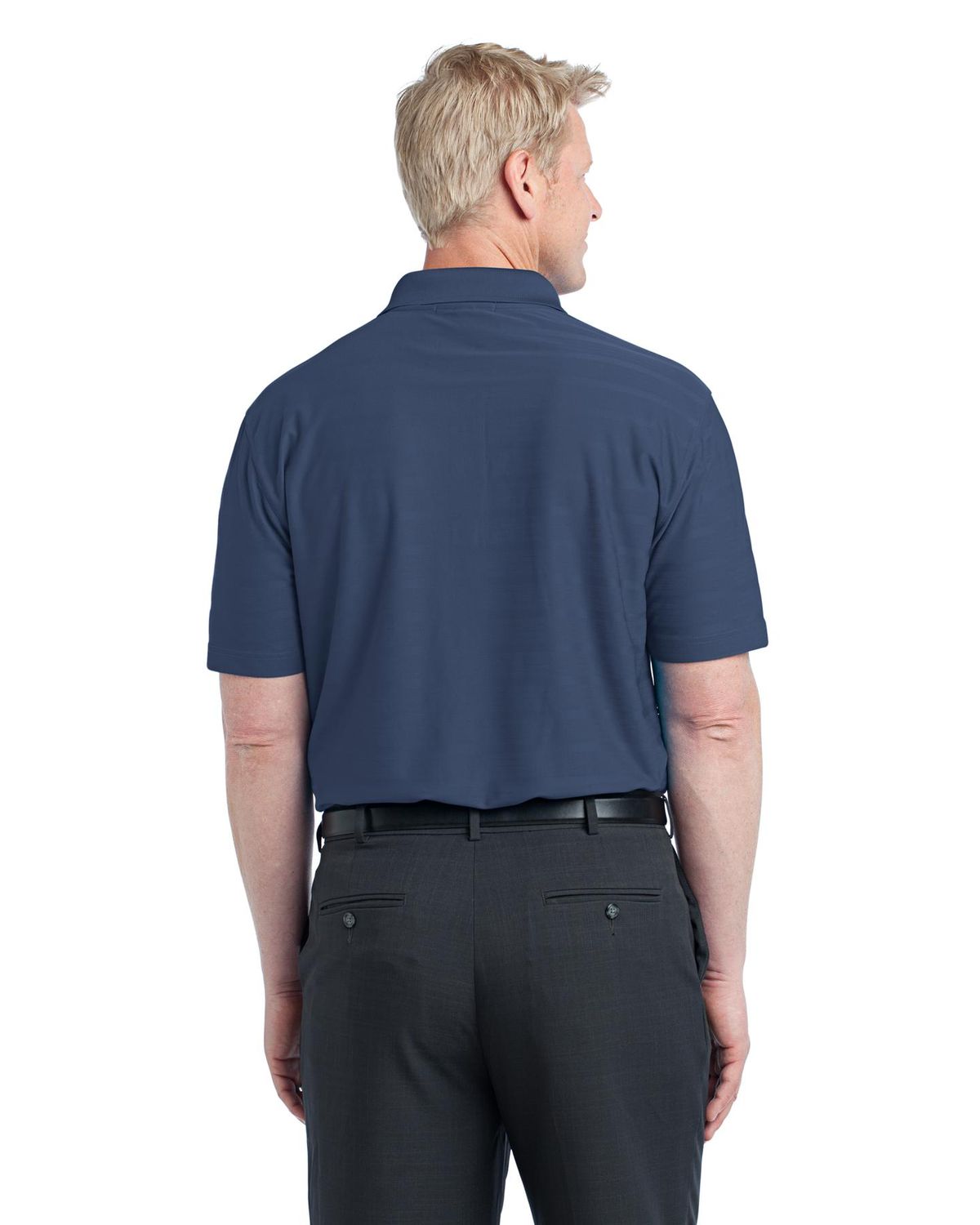 'Port Authority K514 Men's Horizontal Texture Polo'