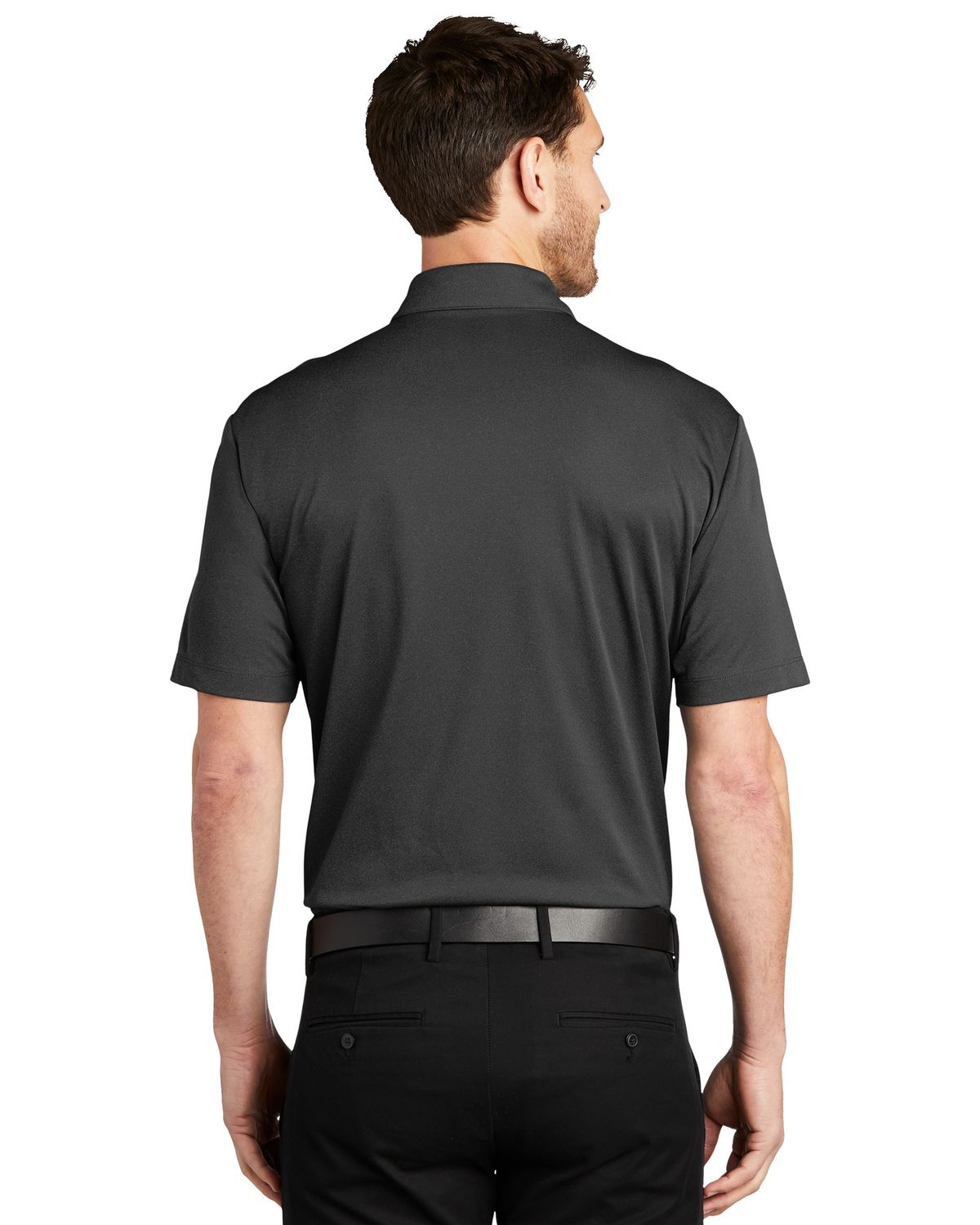 'Port Authority K542 Men's Heathered Silk Touch Performance Polo'