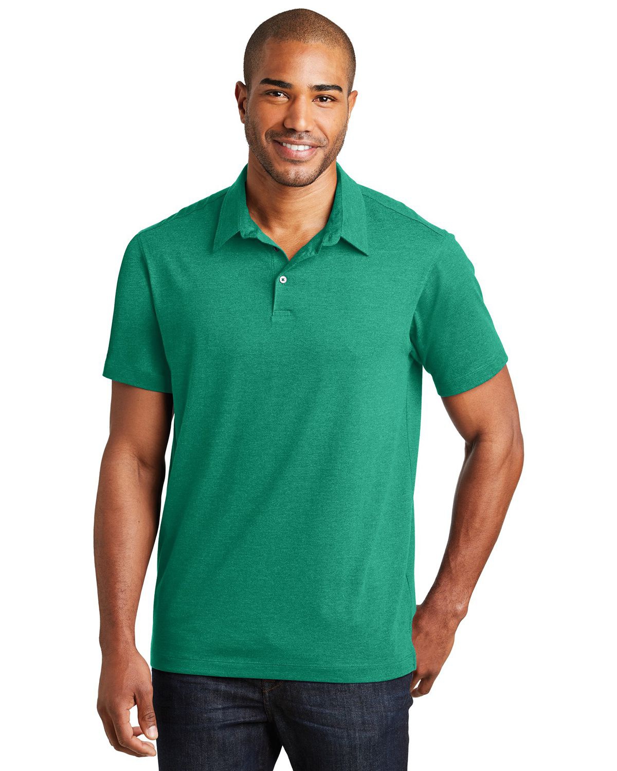 'Port Authority K577 Men's Meridian Cotton Blend Polo'