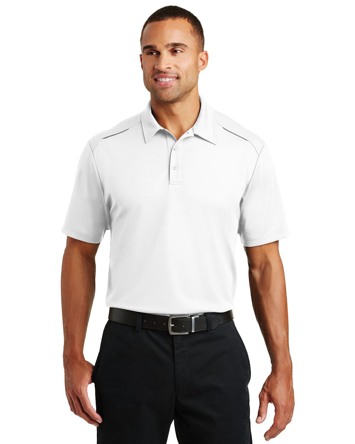 'Port Authority K580 Pinpoint Mesh Polo'