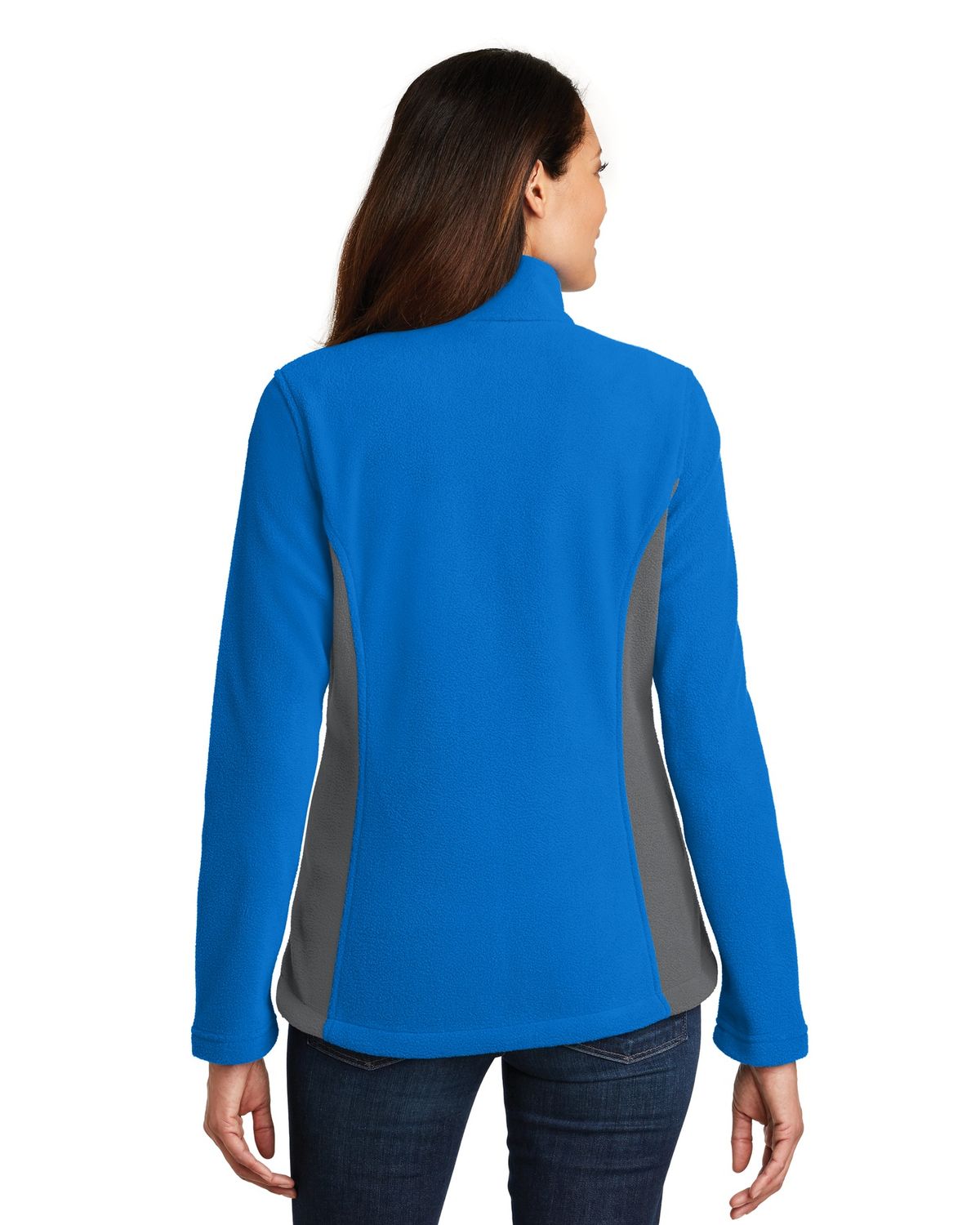 'Port Authority L216 Ladies Colorblock Value Fleece Jacket'