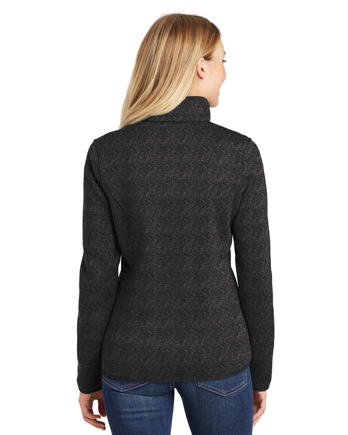 'Port Authority L232 Ladies Sweater Fleece Jacket'
