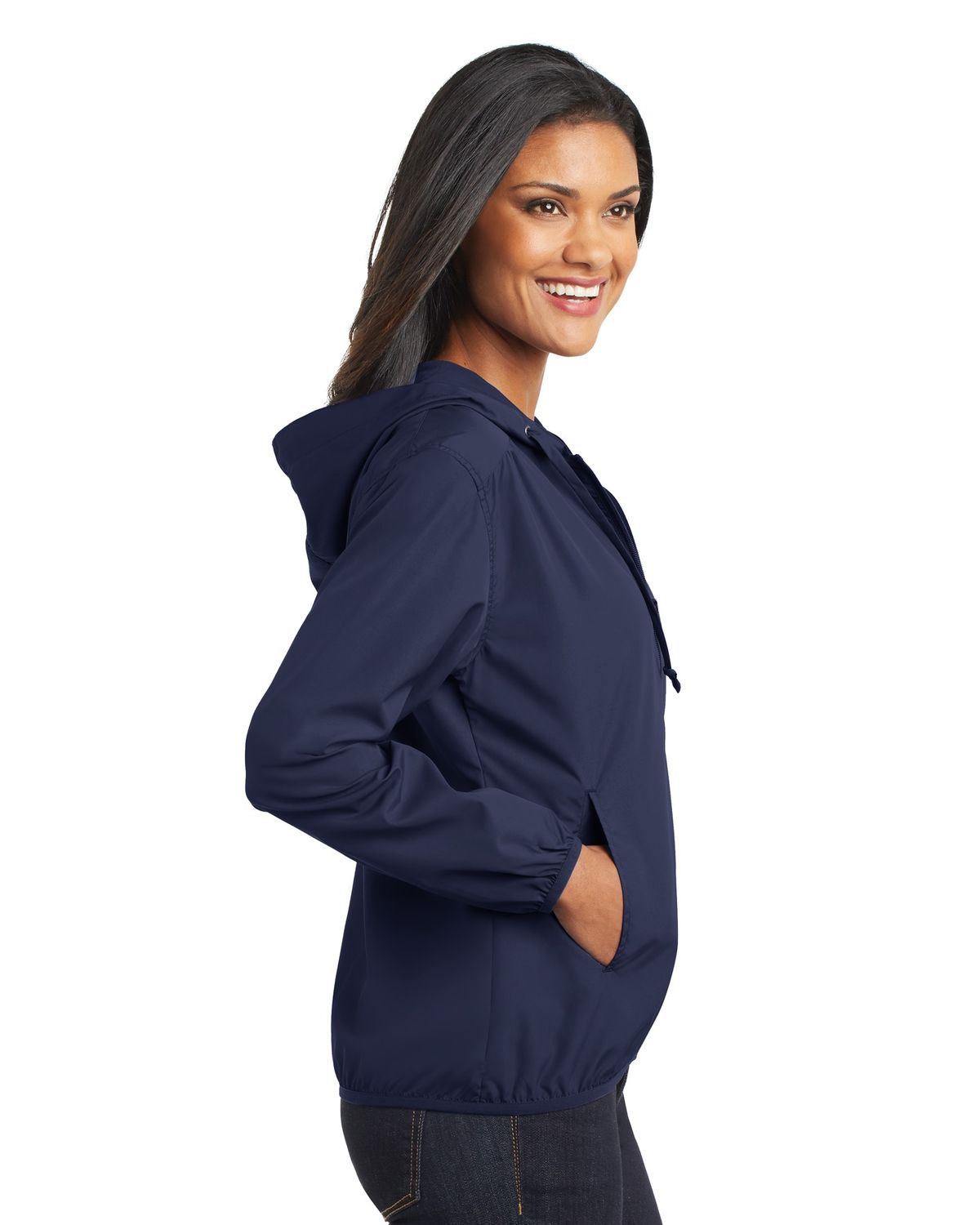 'Port Authority L305 Ladies' Hooded Essential Jacket'