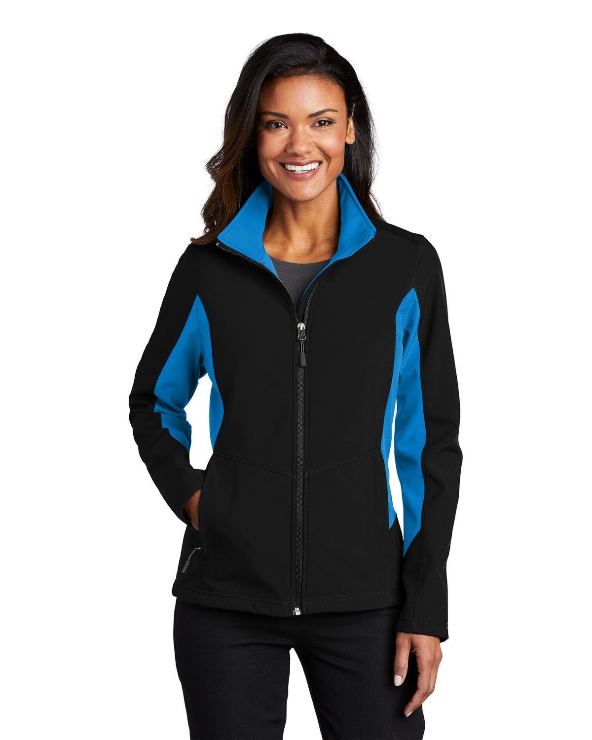 'Port Authority L318 Ladies' Core Colorblock Soft Shell Jacket'