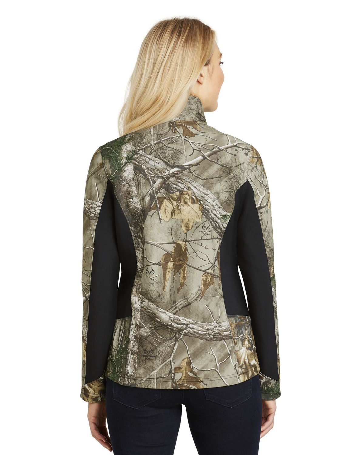 'Port Authority L318C Ladies Camouflage Colorblock Soft Shell'