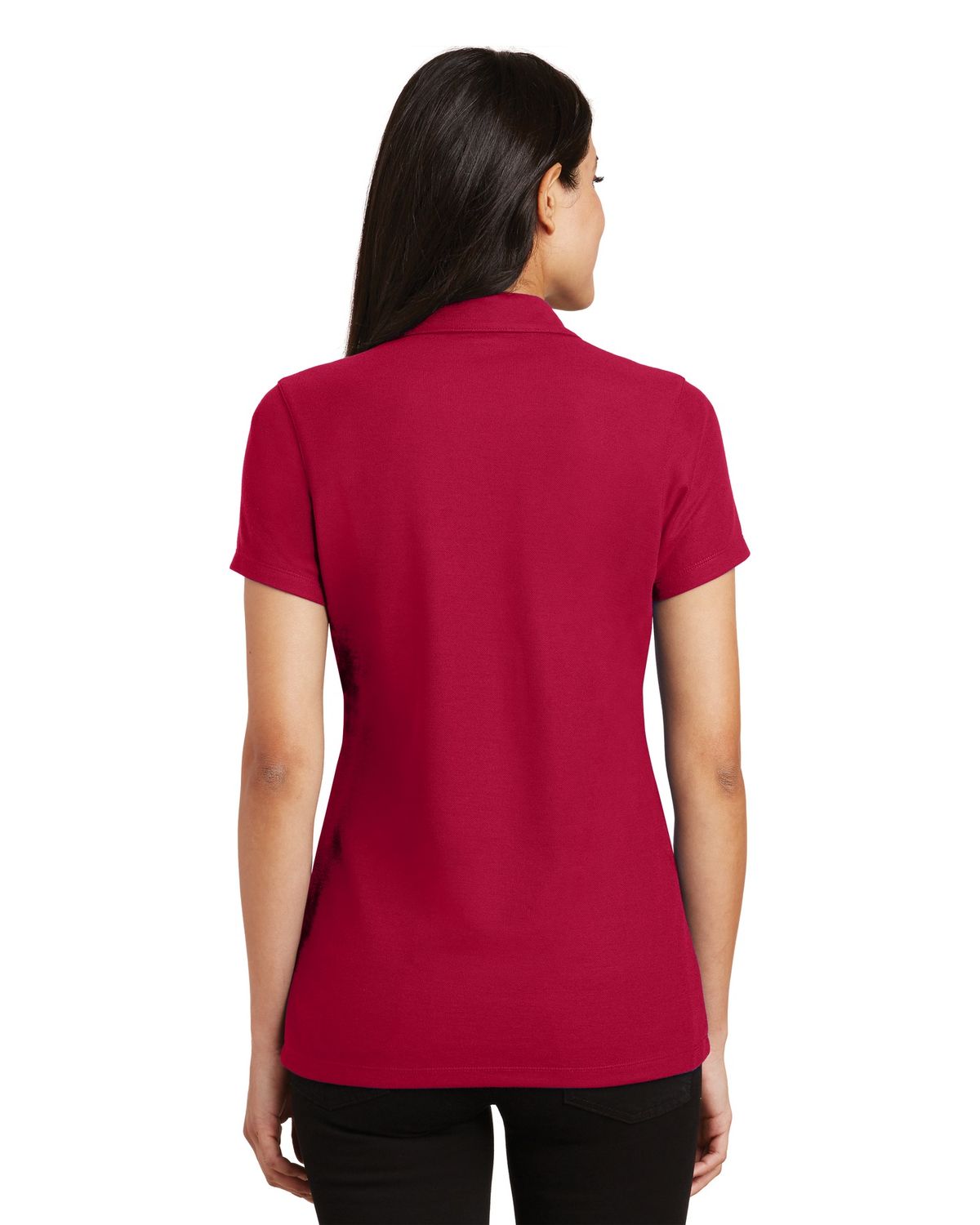'Port Authority L5001 Ladies' Silk Touch Y-Neck Polo'