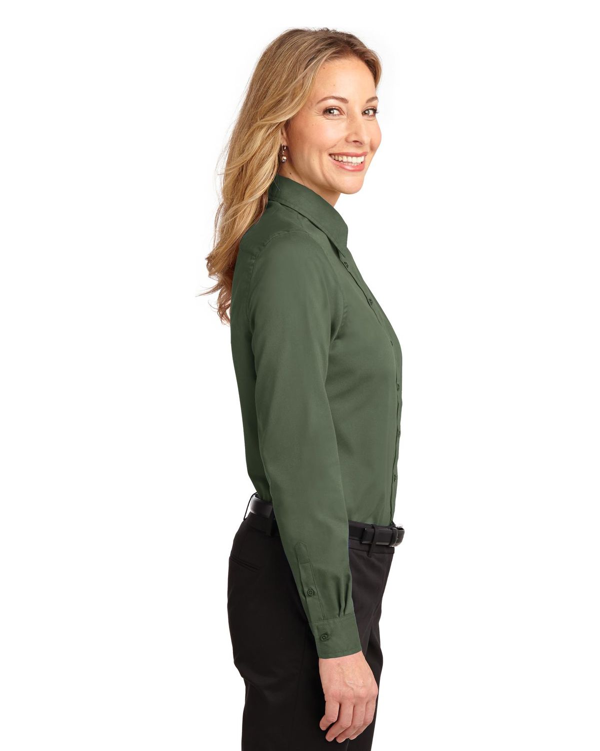 'Port Authority L608 Ladies' Long Sleeve Easy Care Shirt'