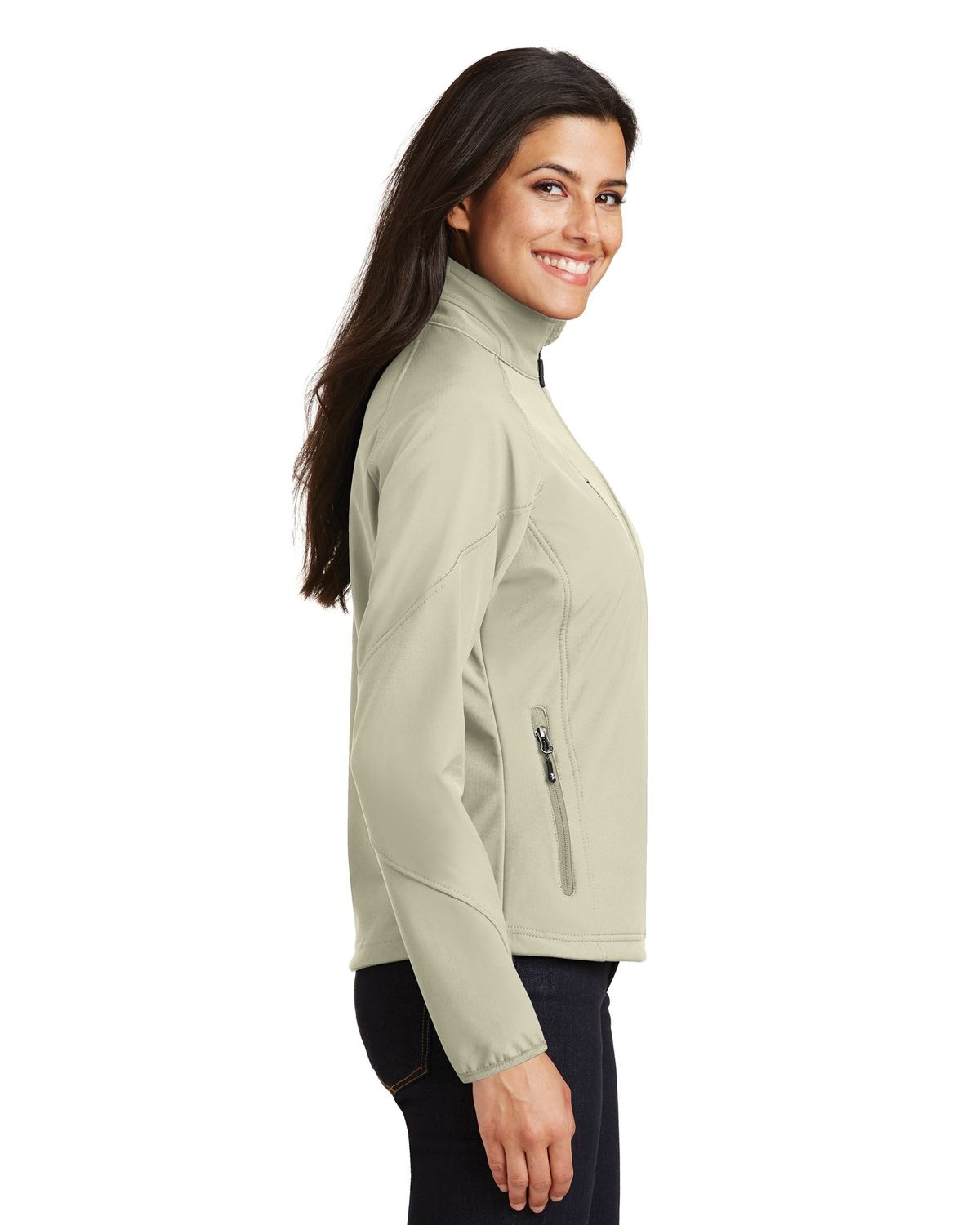 'Port Authority L705 Ladies Textured Soft Shell Jacket'