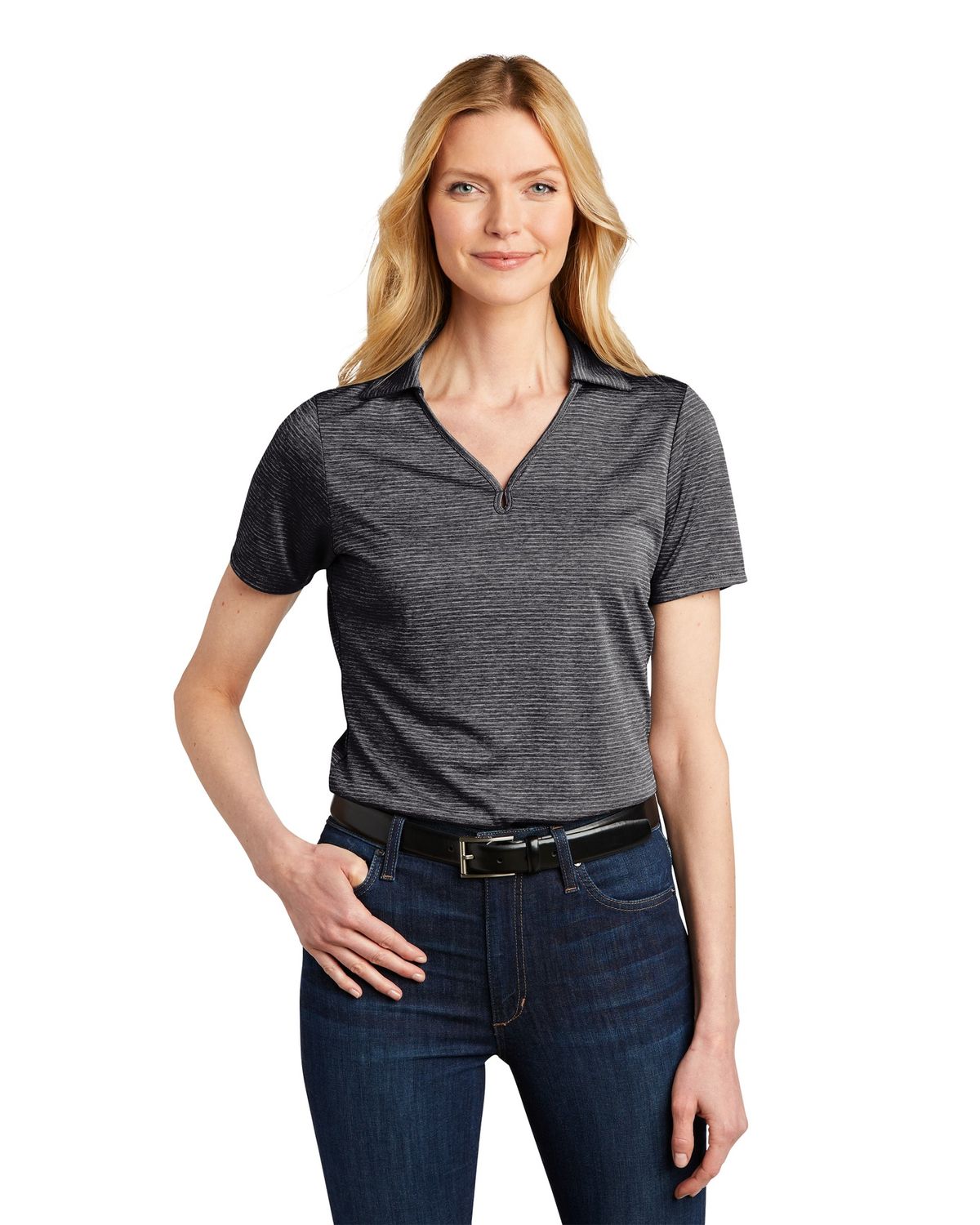 'Port Authority LK585 Ladies' Shadow Stripe Polo'