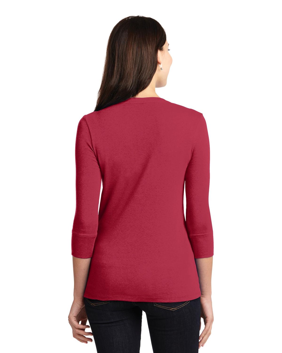 'Port Authority LM1007 Ladies' Concept Stretch 3/4-Sleeve Scoop Henley'