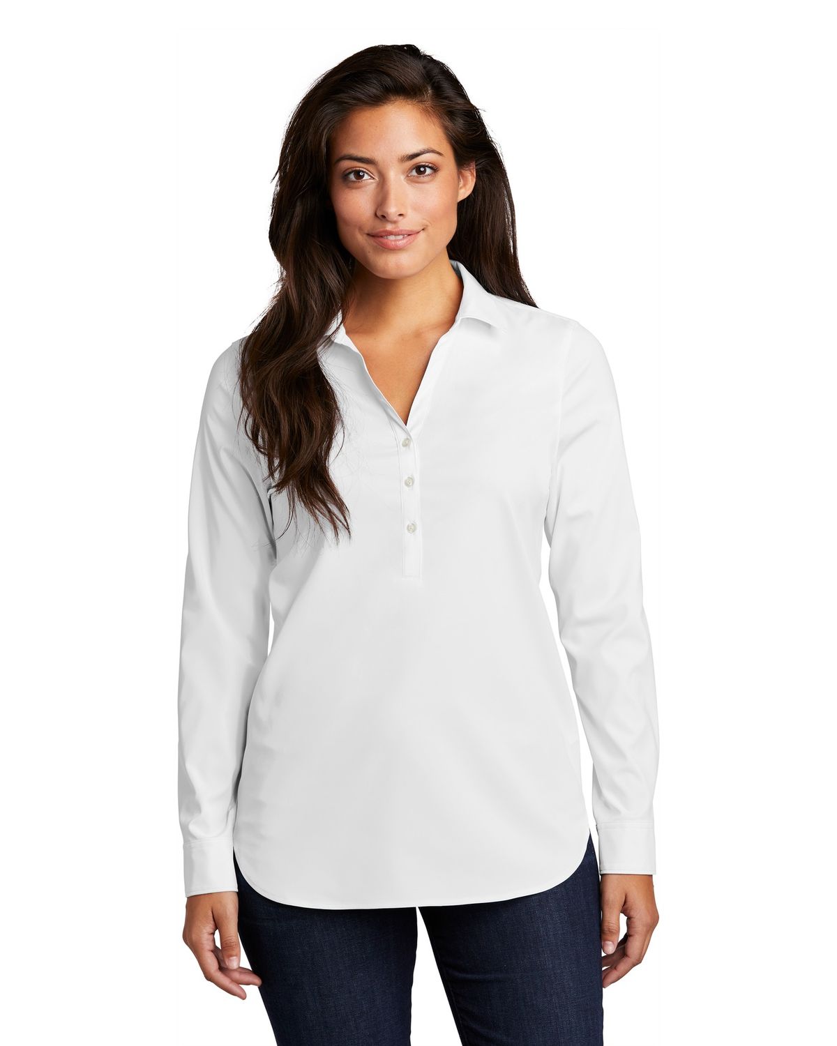 Shop Ladies' City Stretch Tunic | Port Authority LW680