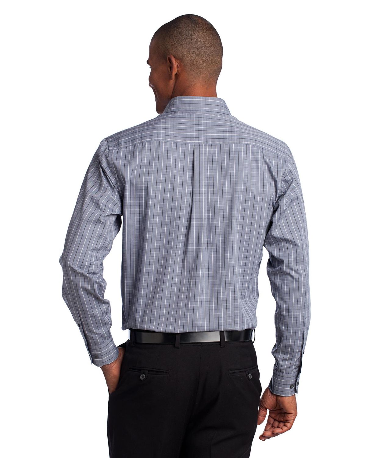 'Port Authority S642 Men's Tattersall Easy Care Shirt'