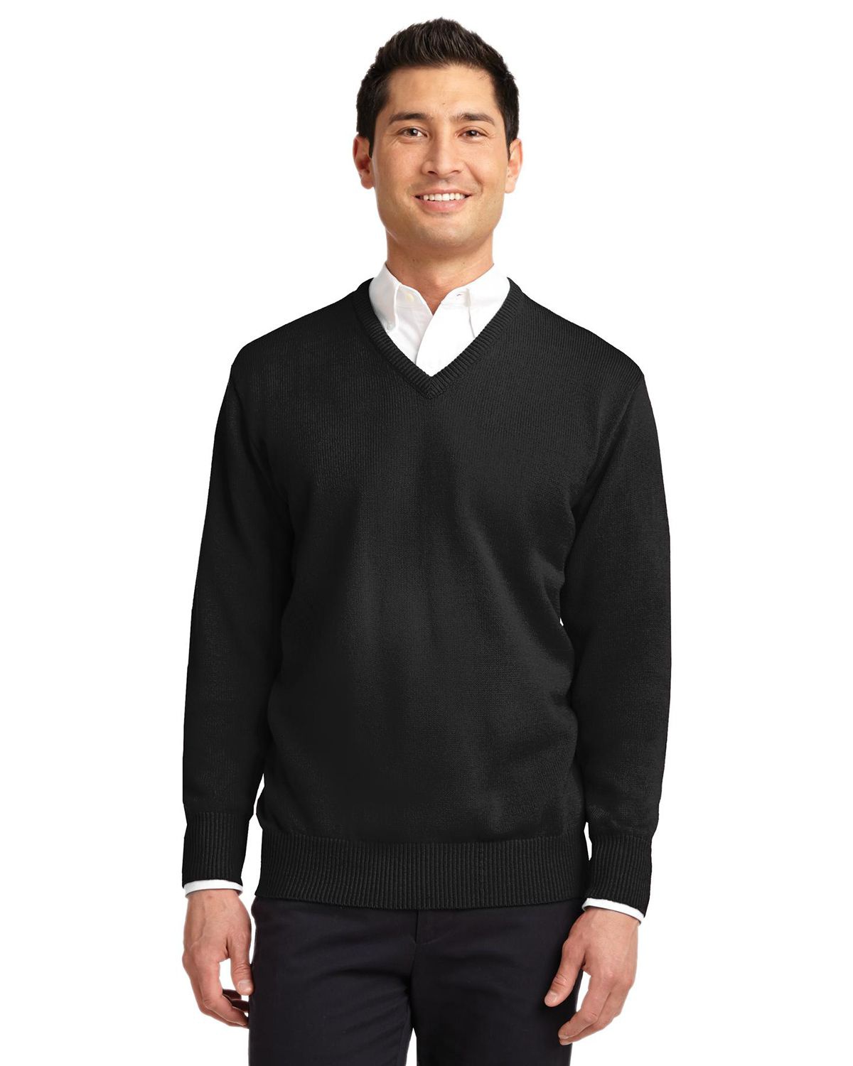 'Port Authority SW300 Value V-Neck Sweater'