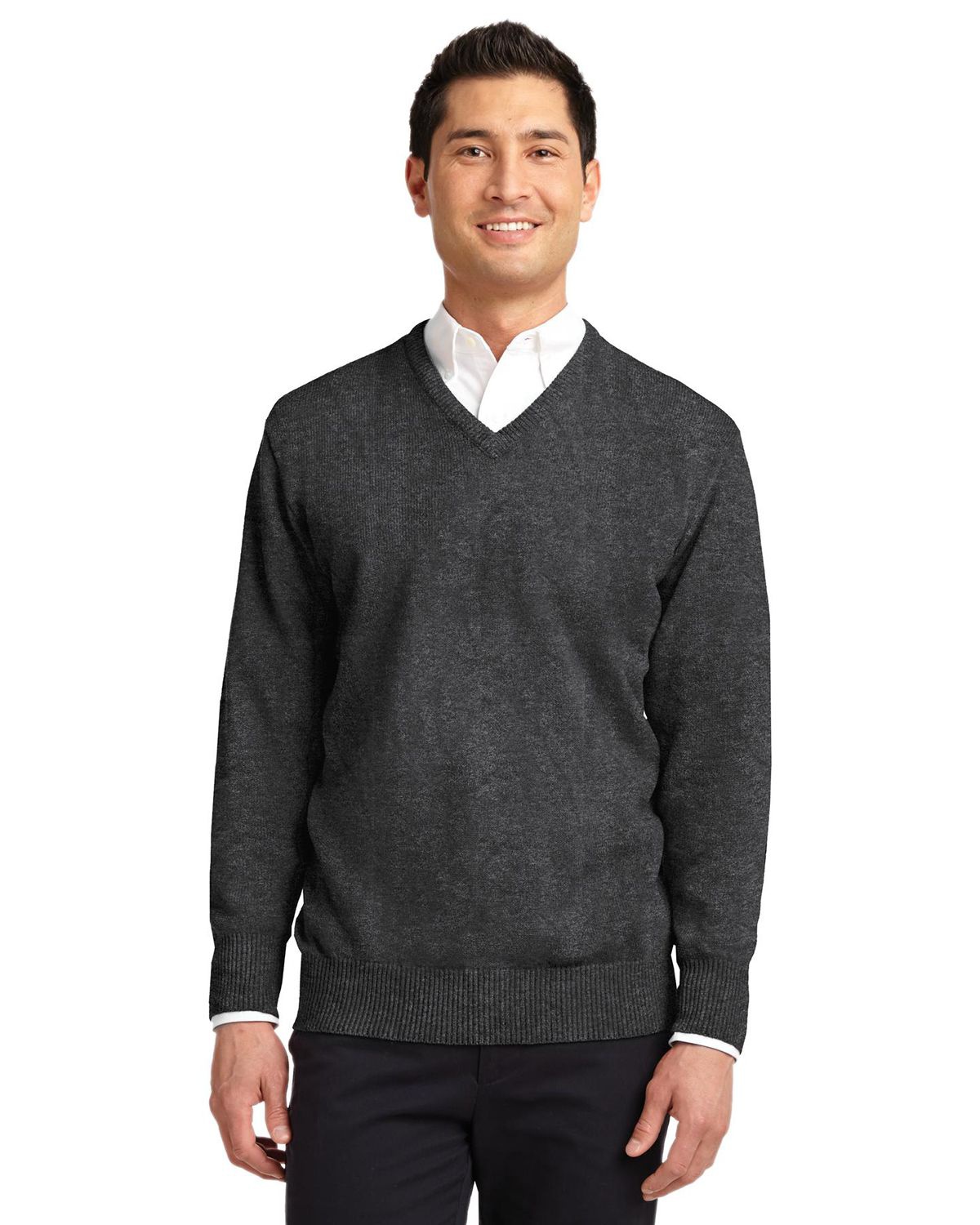 'Port Authority SW300 Men's Value V-Neck Sweater'