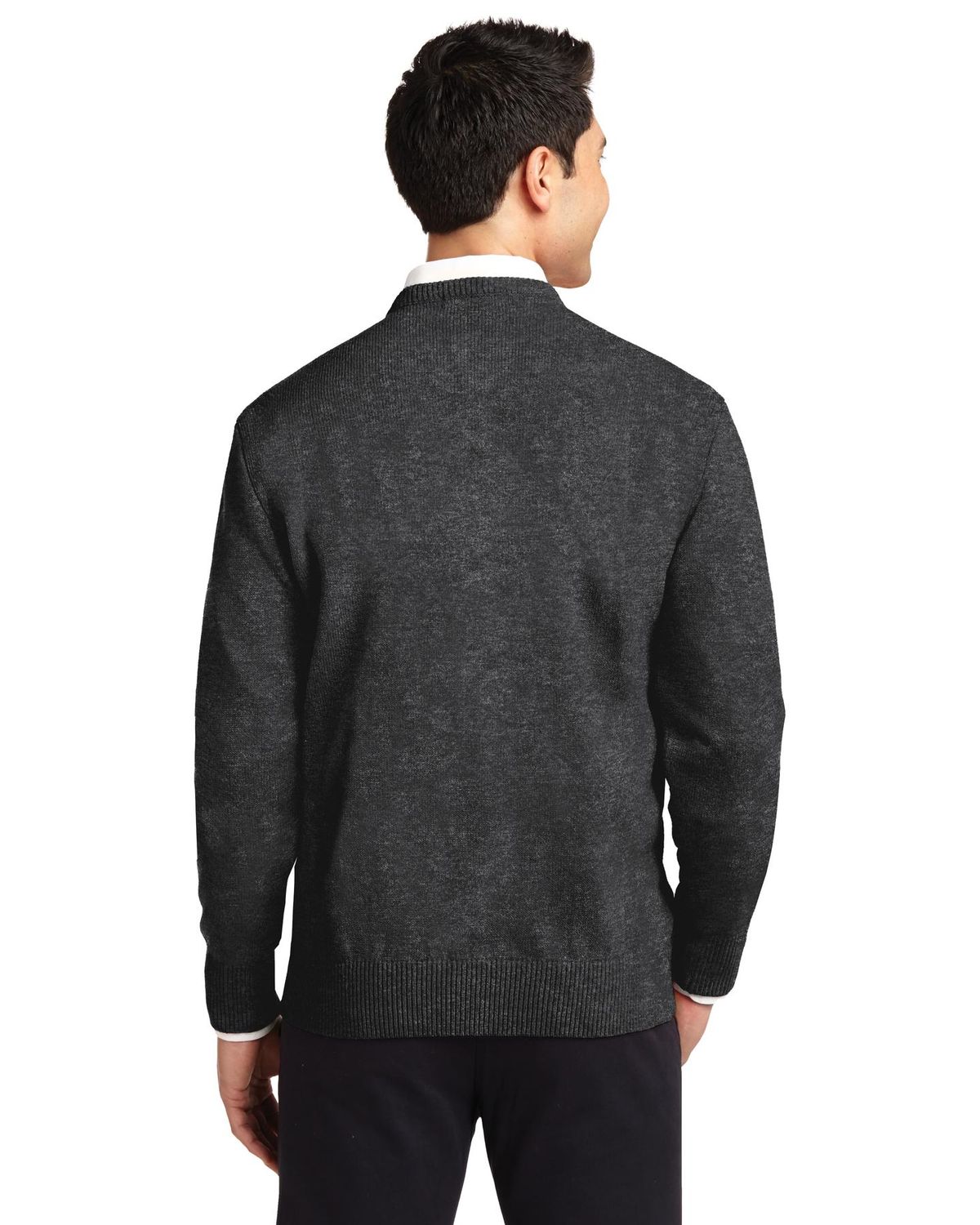 'Port Authority SW300 Men's Value V-Neck Sweater'