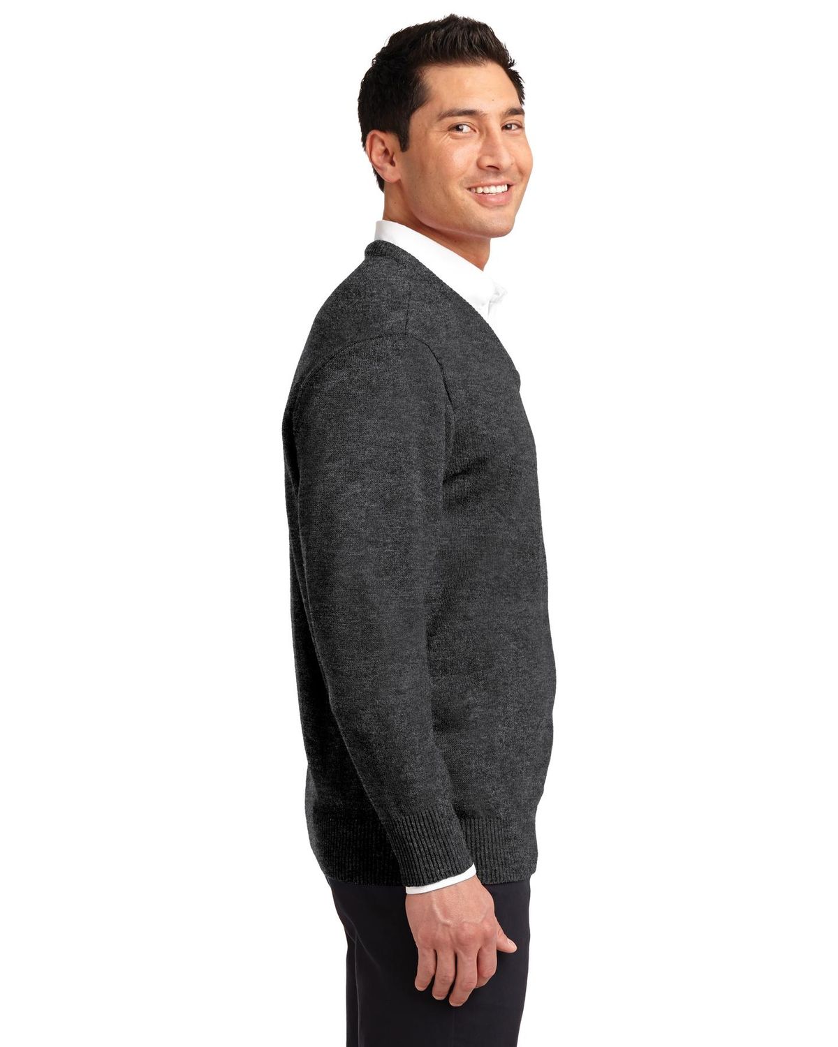 'Port Authority SW300 Men's Value V-Neck Sweater'