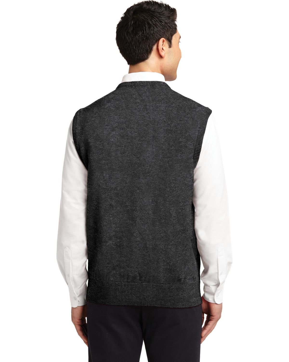 'Port Authority SW301 Men's Value V-Neck Sweater Vest'