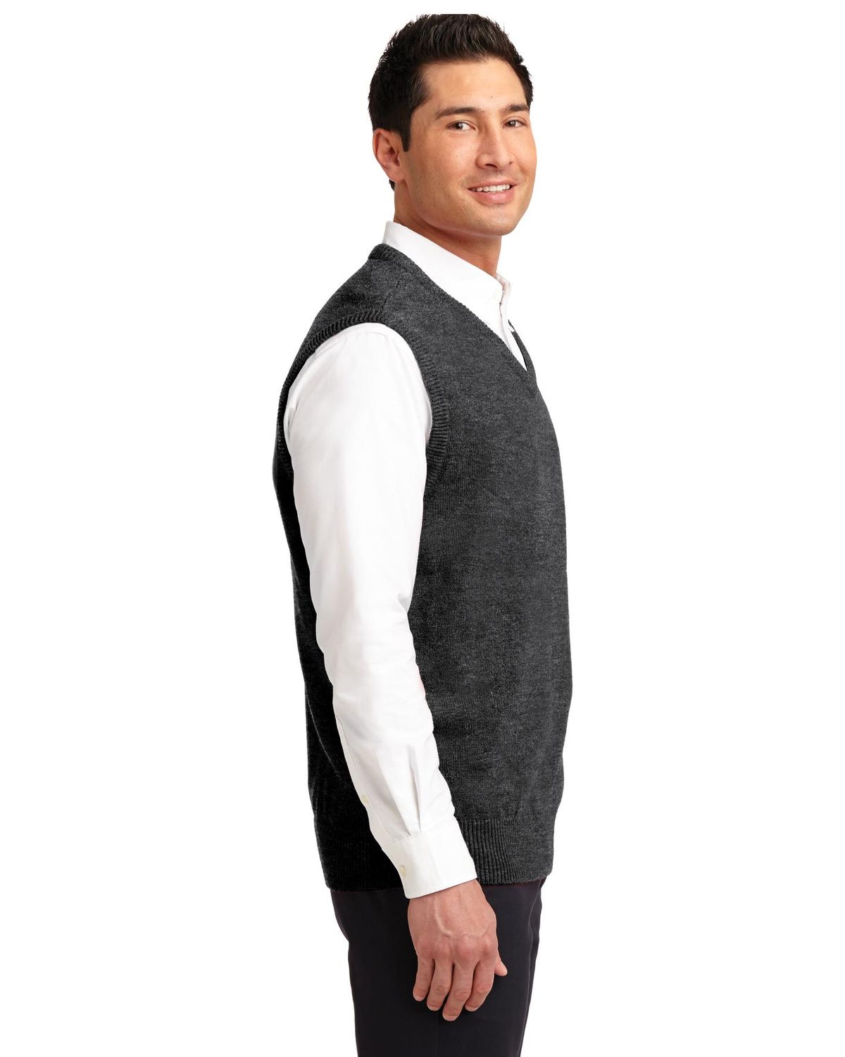 'Port Authority SW301 Value V-Neck Sweater Vest'