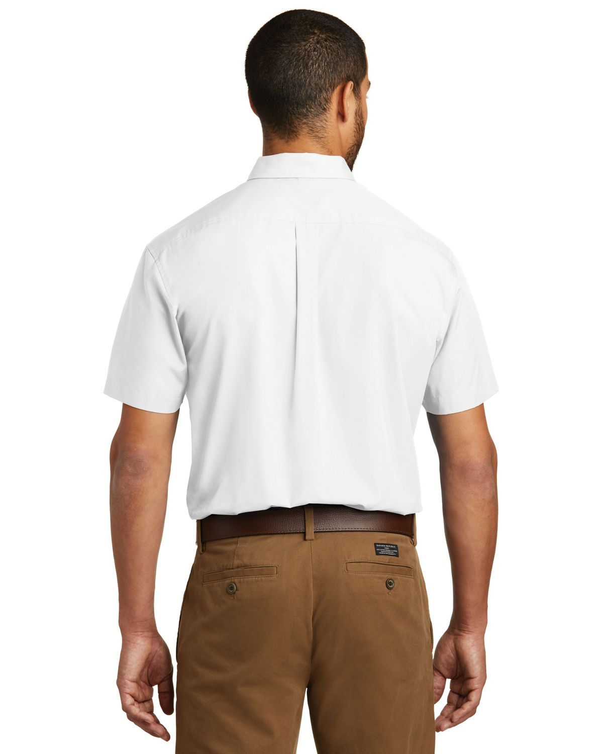 'Port Authority W101 Short Sleeve Carefree Poplin Shirt'