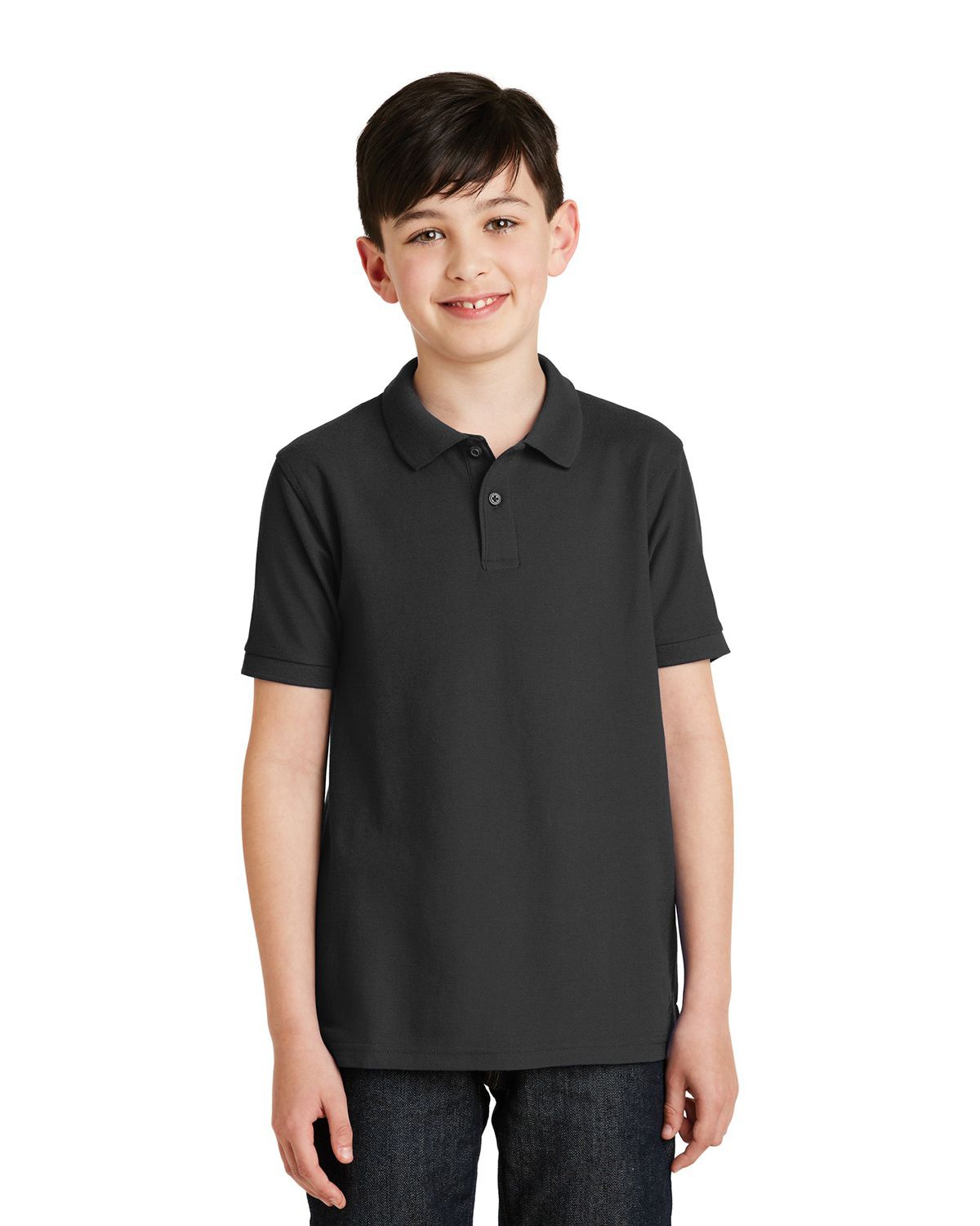 'Port Authority Y500 Youth Silk Touch Polo-shirt'