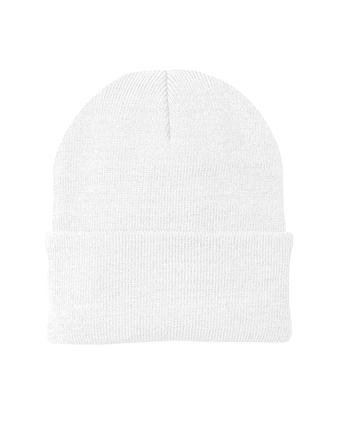 'Port & Company CP90 Folding Cuff for Easy Embroidery Knit Cap'