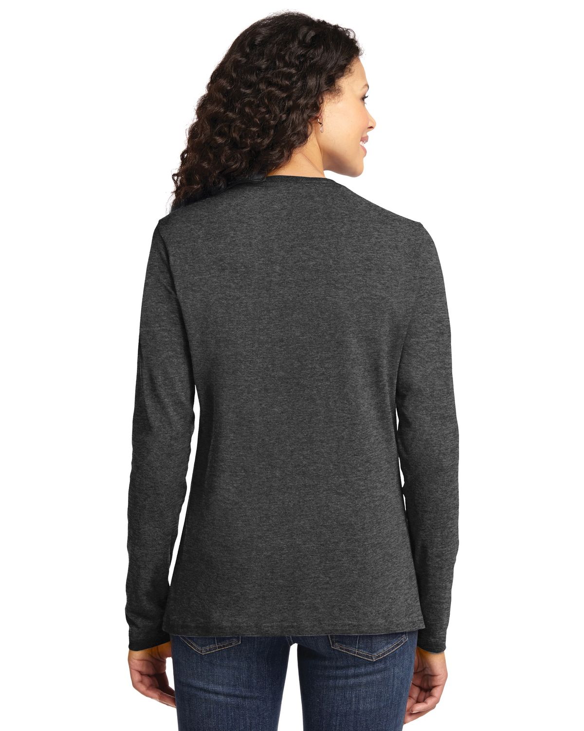 'Port & Company LPC54LS Women's by Port Authority Long Sleeve T Shirt'