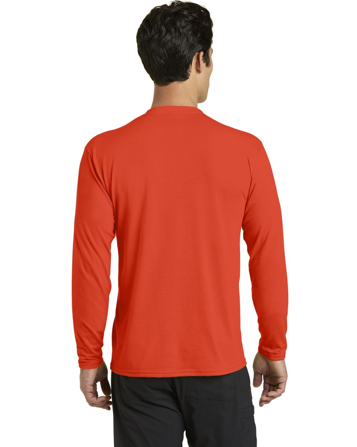 'Port & Company PC381LS Men's Long Sleeve Performance Blend Tee'