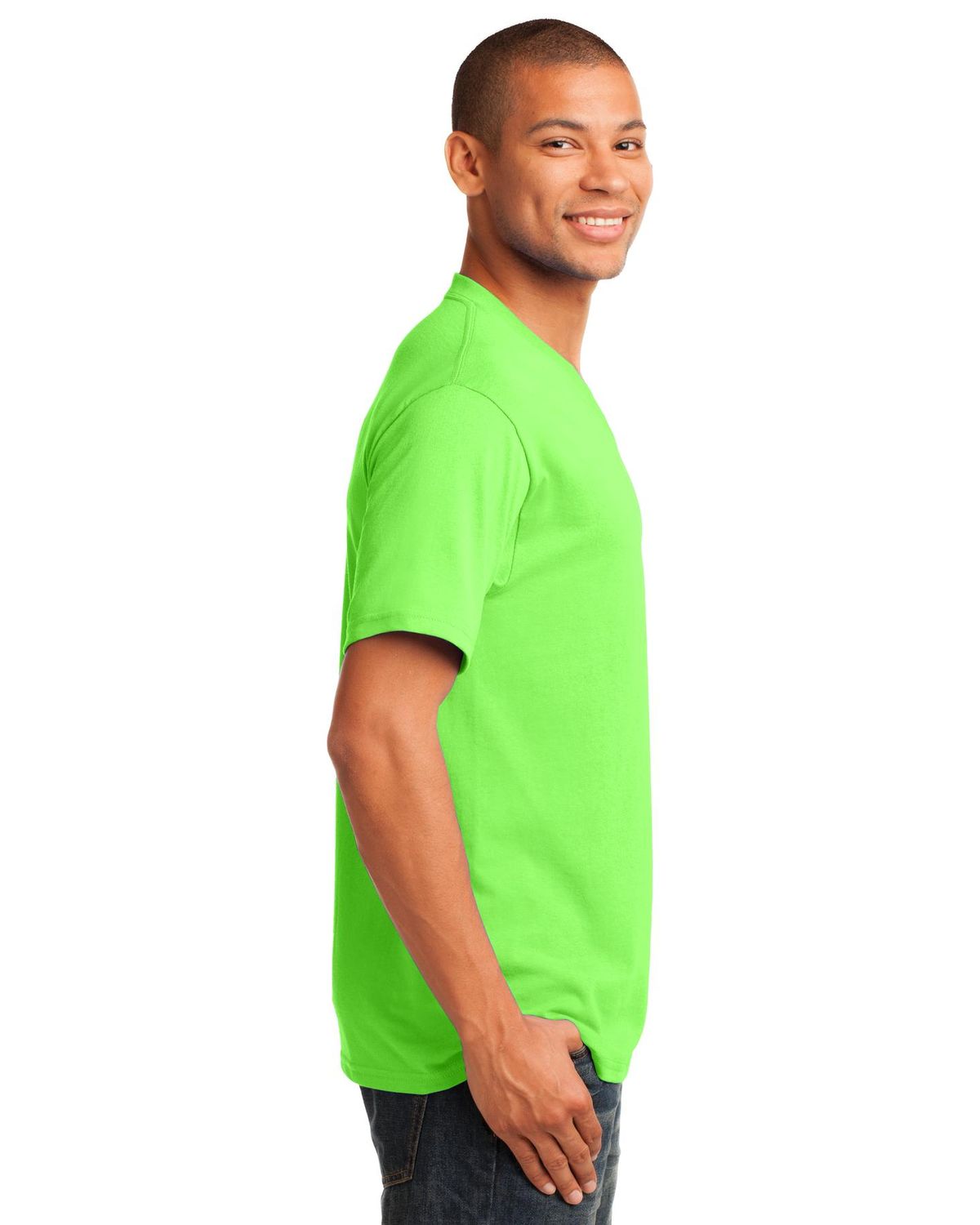 'Port & Company PC54V Men's V-Neck T-Shirt'