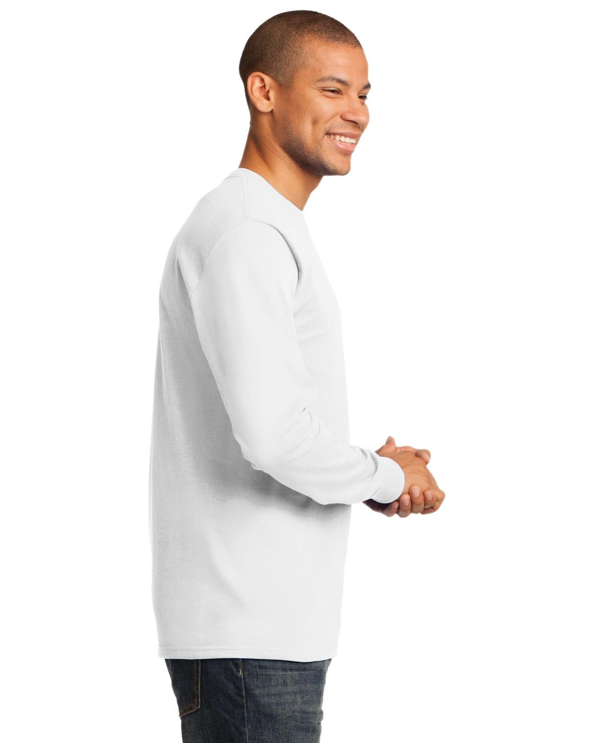 'Port & Company PC61LS Long Sleeve Essential T-Shirt'