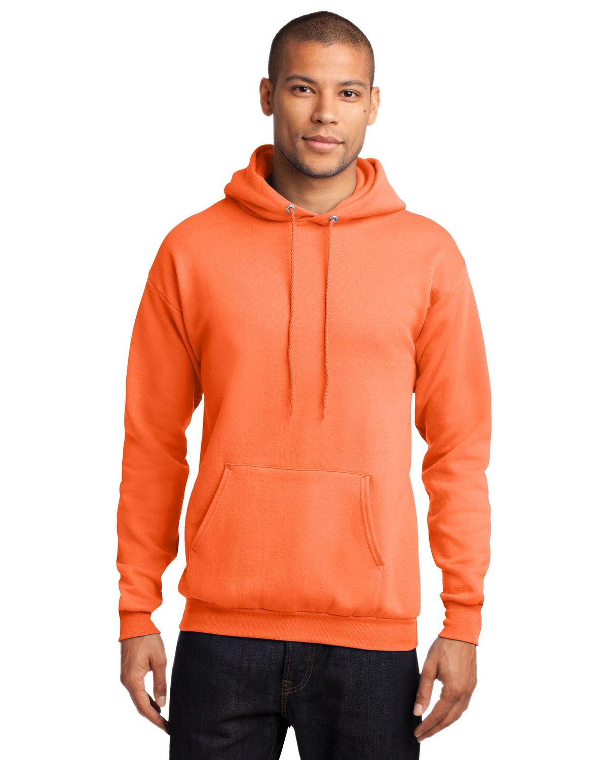 'Port & Company PC78H Men's Core Fleece Pullover Hooded Sweatshirt'