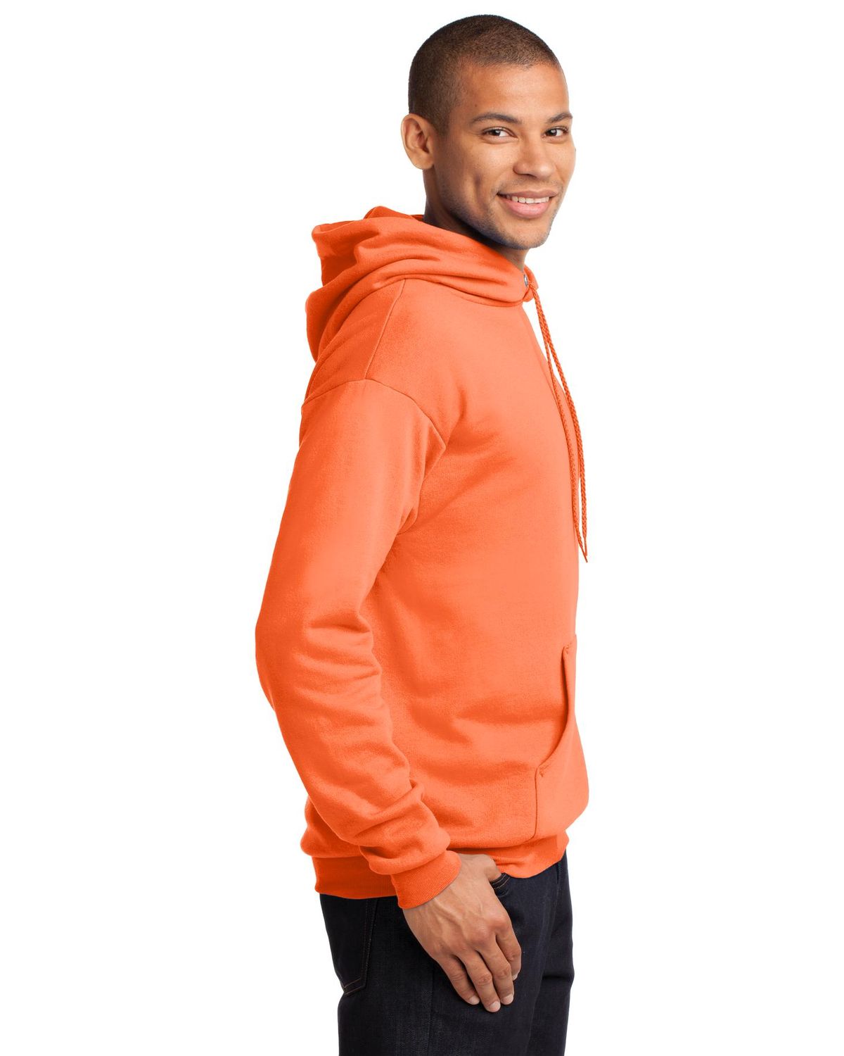 'Port & Company PC78H Men's Core Fleece Pullover Hooded Sweatshirt'