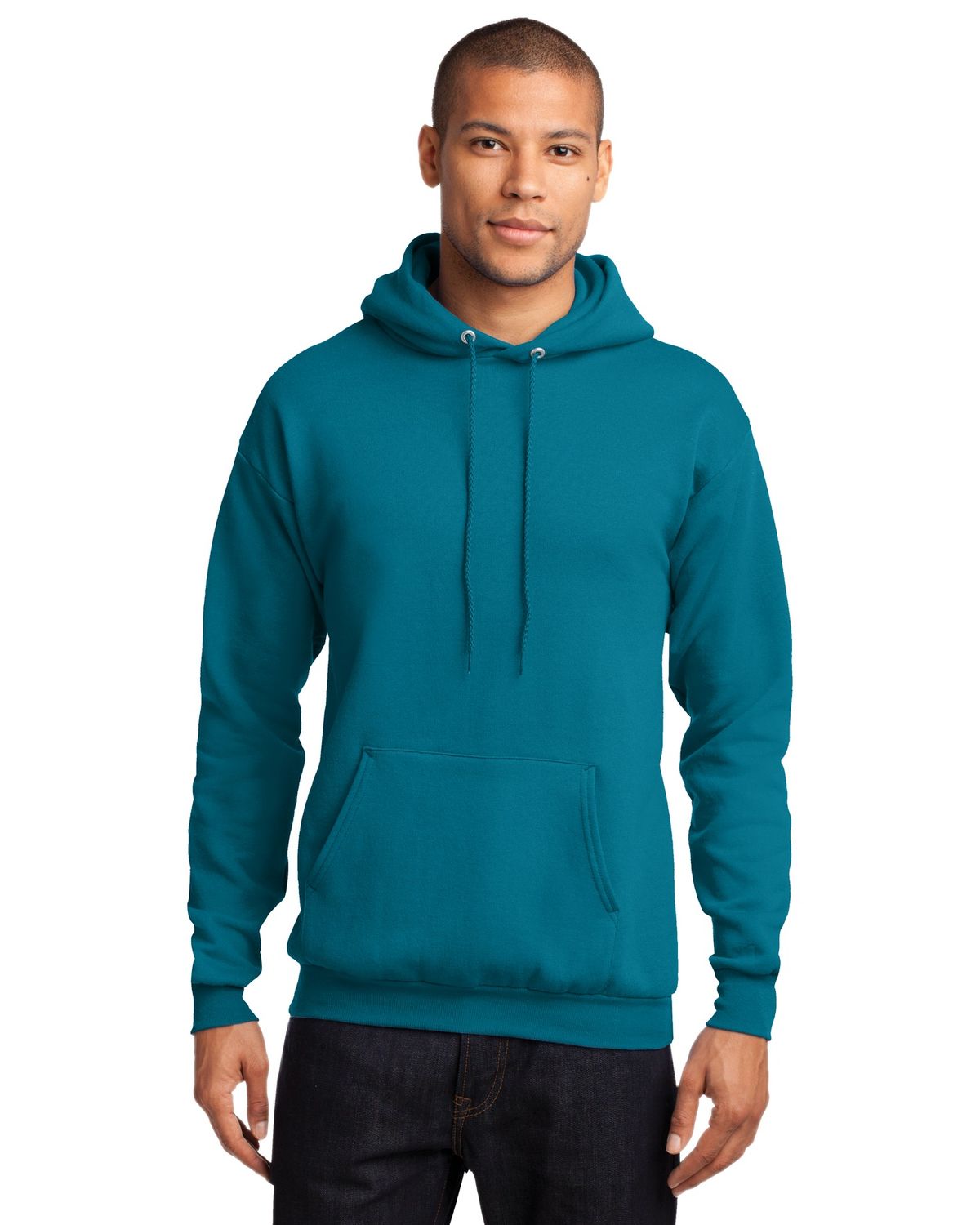'Port & Company PC78H Men's Core Fleece Pullover Hooded Sweatshirt'