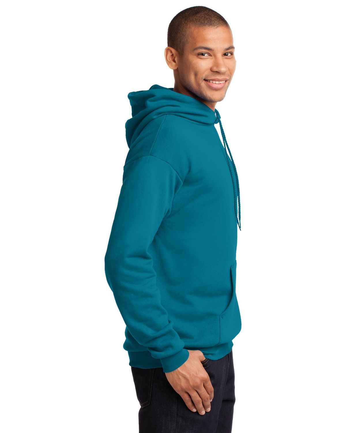 'Port & Company PC78H Men's Core Fleece Pullover Hooded Sweatshirt'