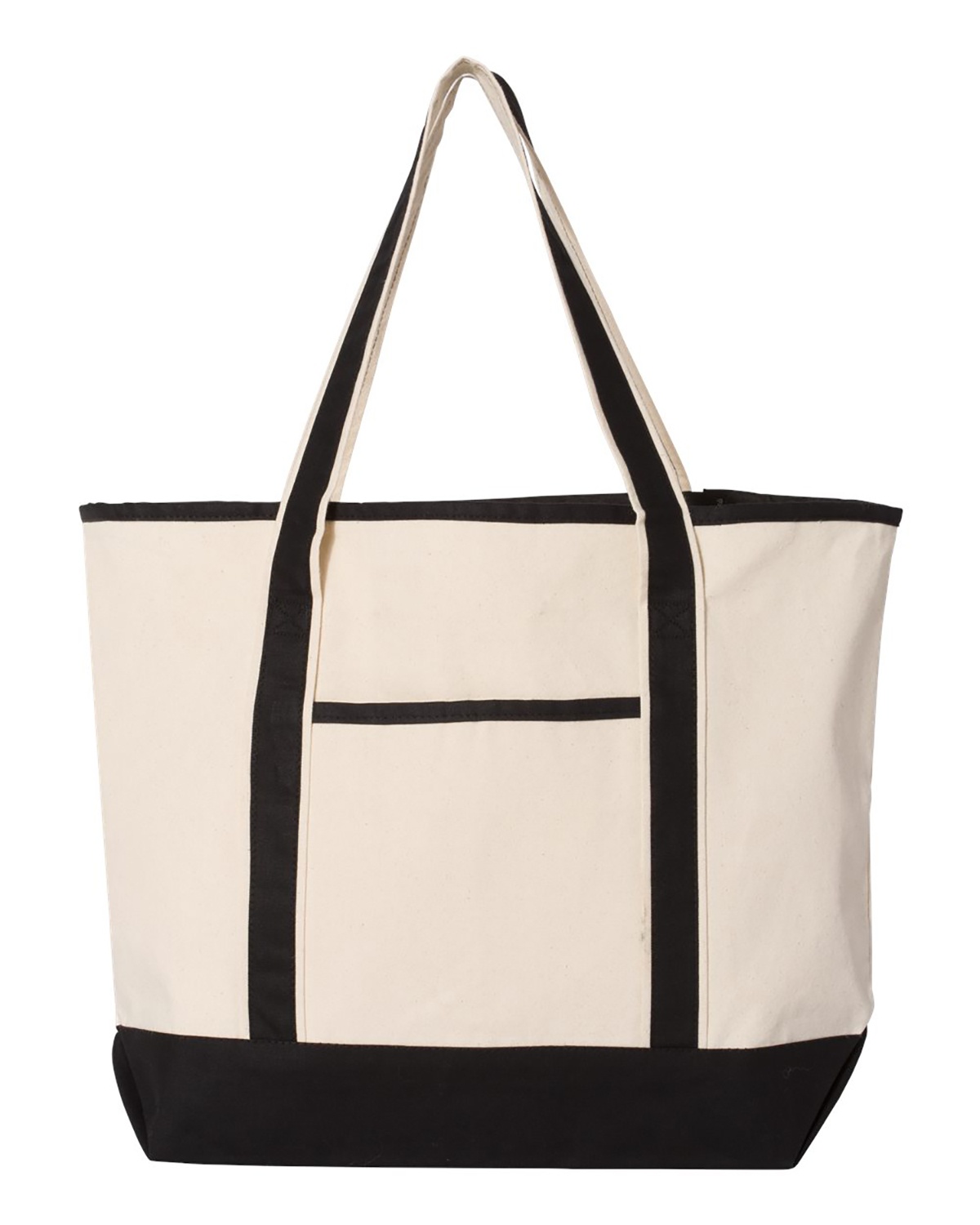 'Q-Tees Q1500 Large Canvas Deluxe Tote'