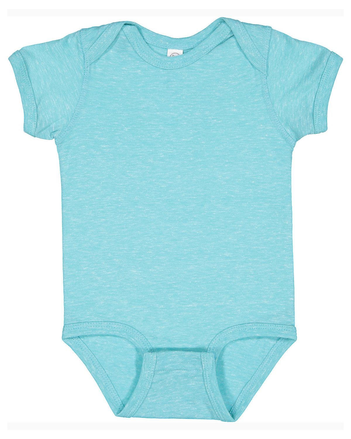 'Rabbit Skins 4491 Infant Melange Jersey Bodysuit'
