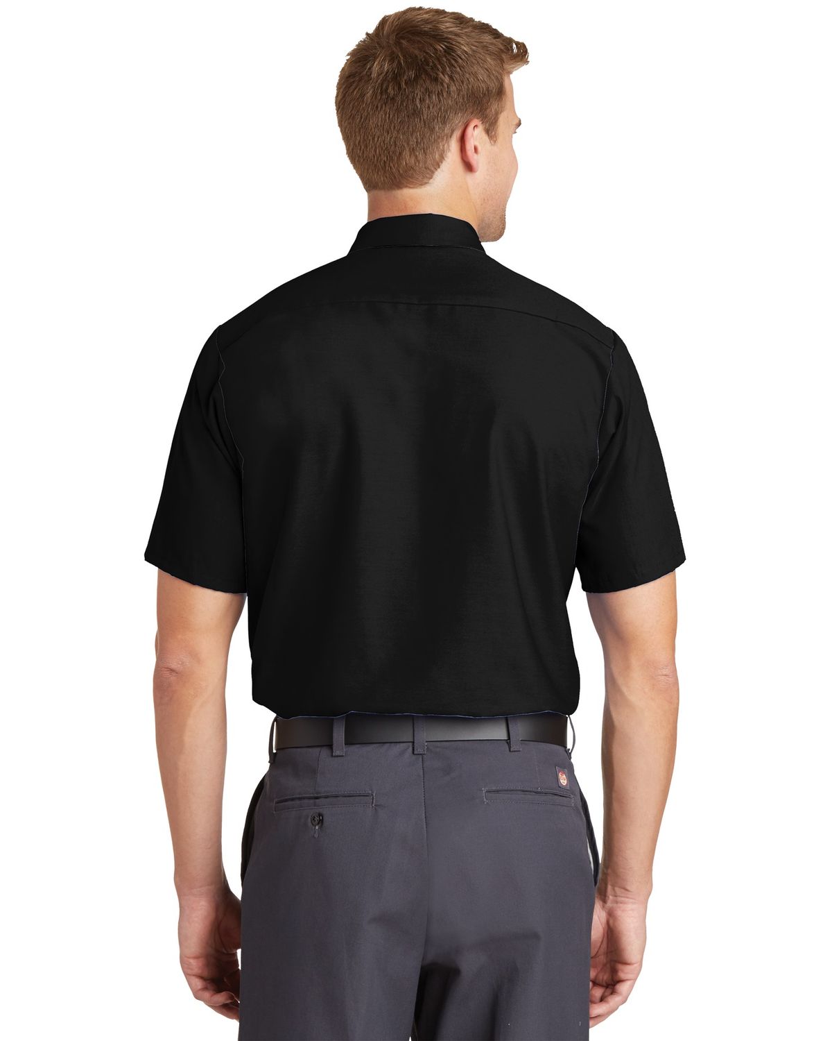 'Red Kap SP24L Short Sleeve Work Shirt Long Size'