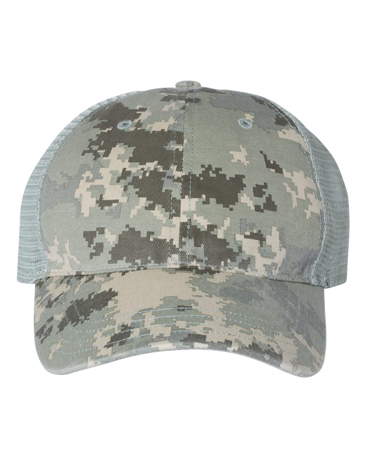 'Richardson 111p Youth Camo Washed Trucker Cap'