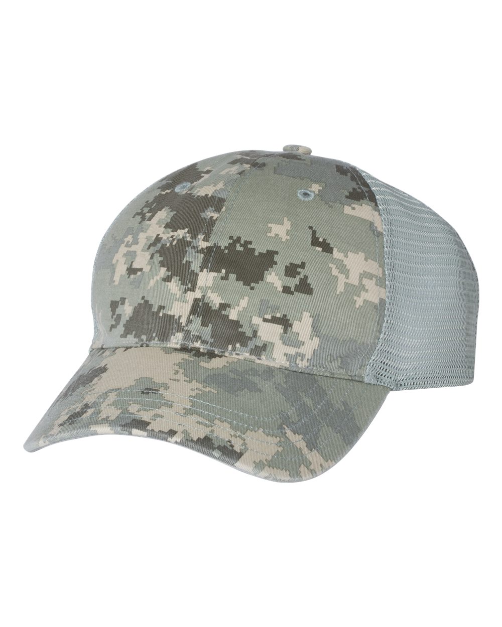 'Richardson 111p Youth Camo Washed Trucker Cap'