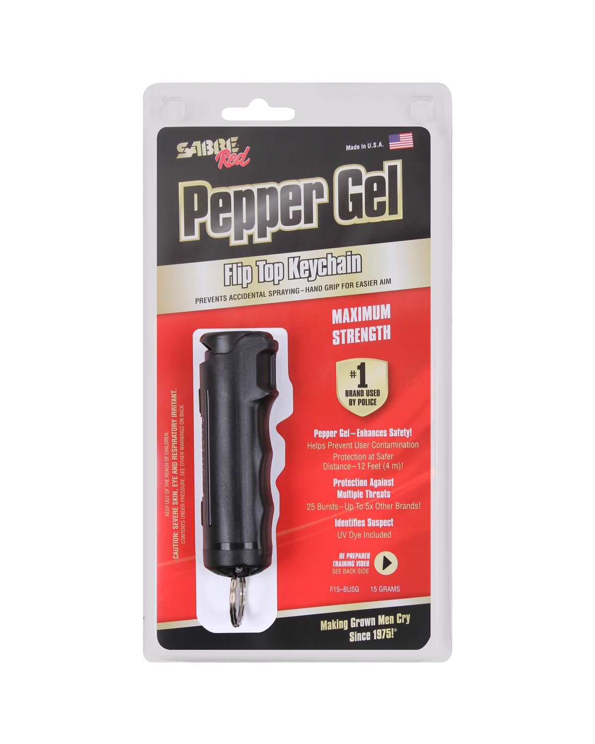 'Rothco 11021 Sabre Pepper Gel with Flip Top'