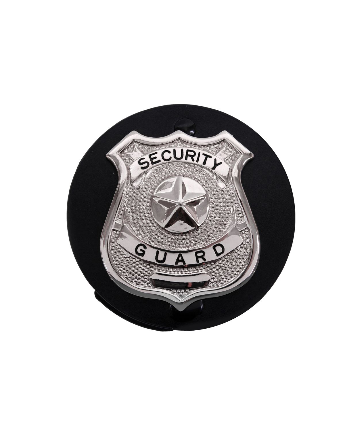 'Rothco 1137  Round Leather Clip-On Badge Holder'