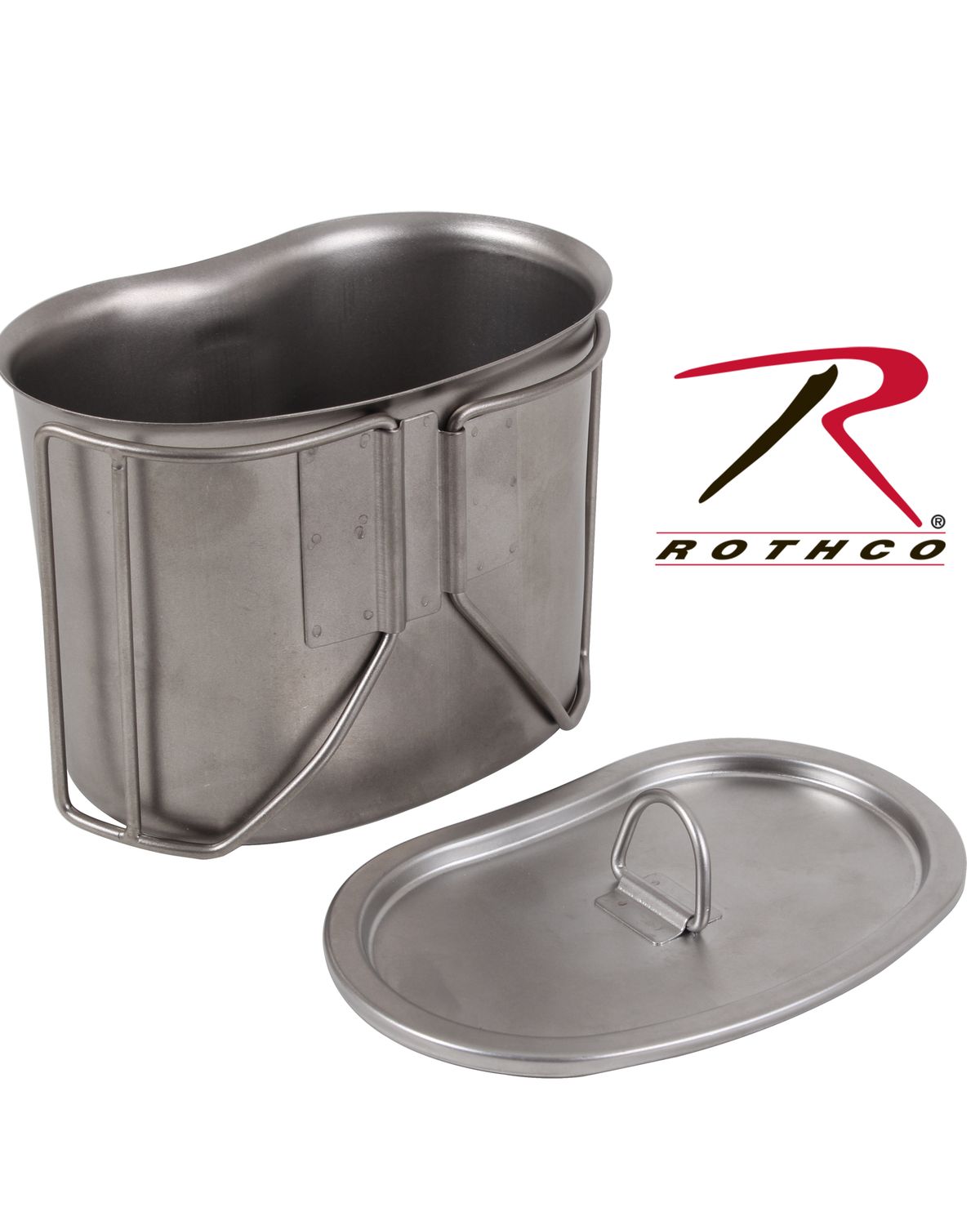 'Rothco 11512 Stainless Steel Canteen Cup Lid'