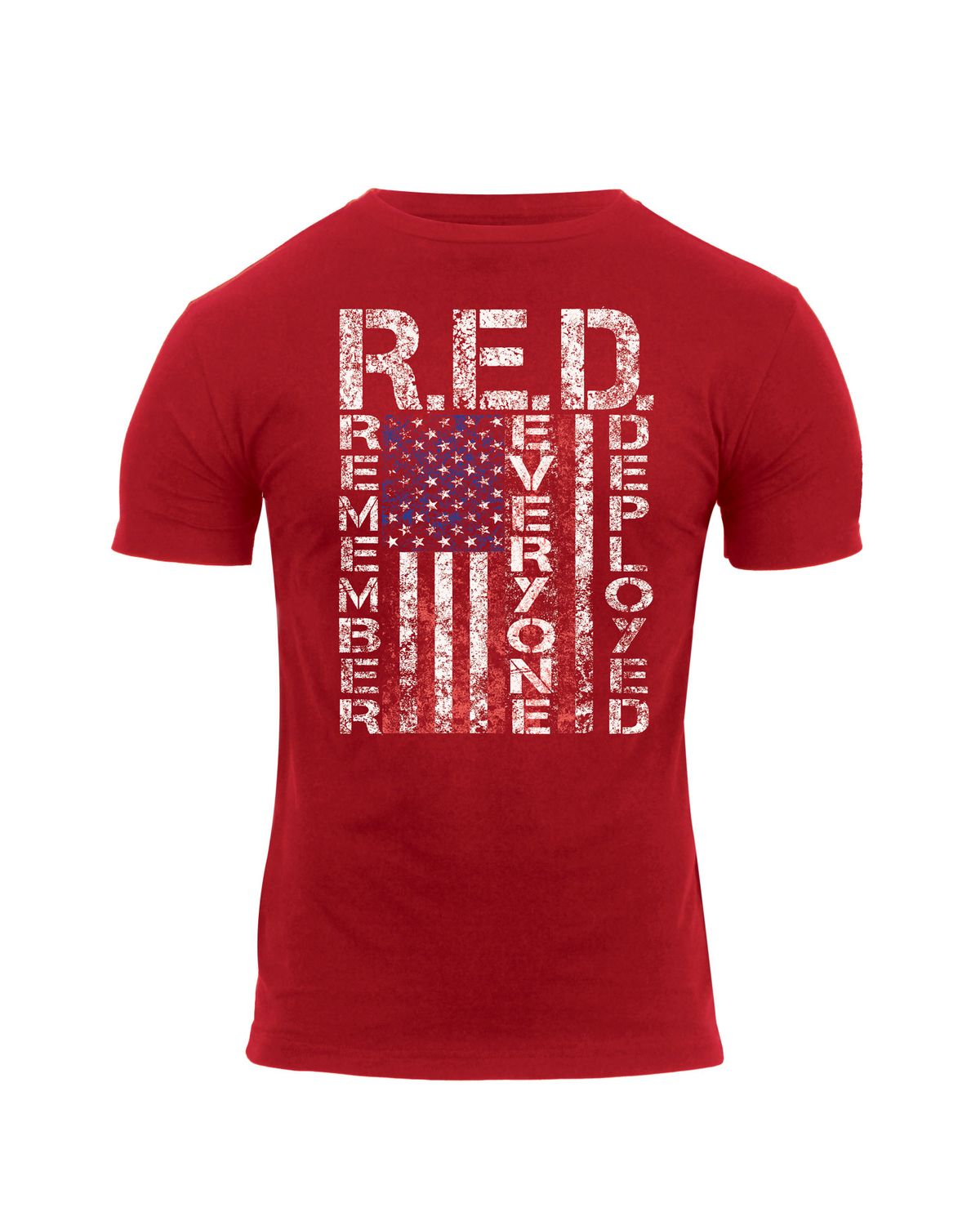 'Rothco 1182  Athletic Fit R.E.D. (Remember Everyone Deployed) T-Shirt'