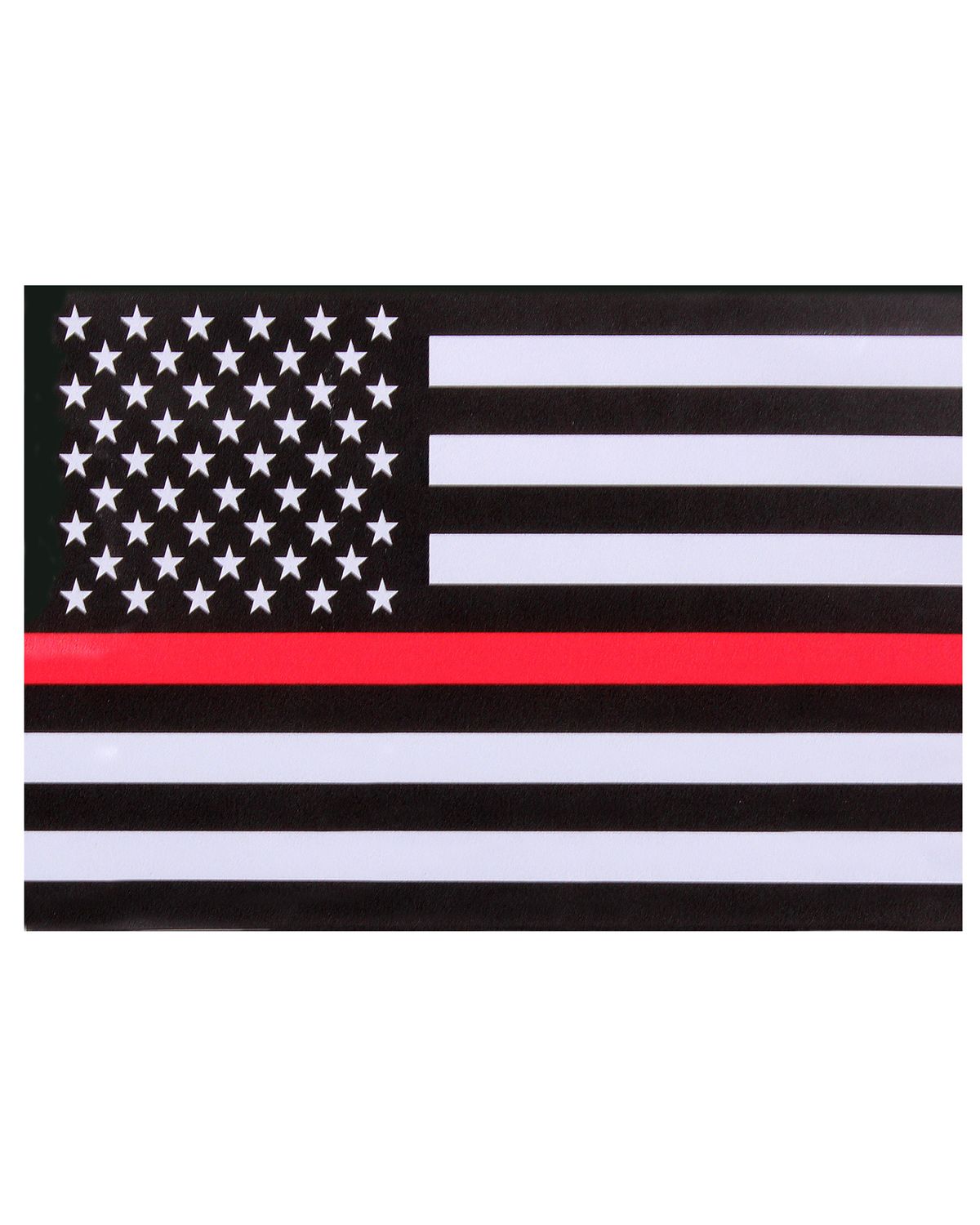 'Rothco 1295  Thin Red Line Flag Decal'