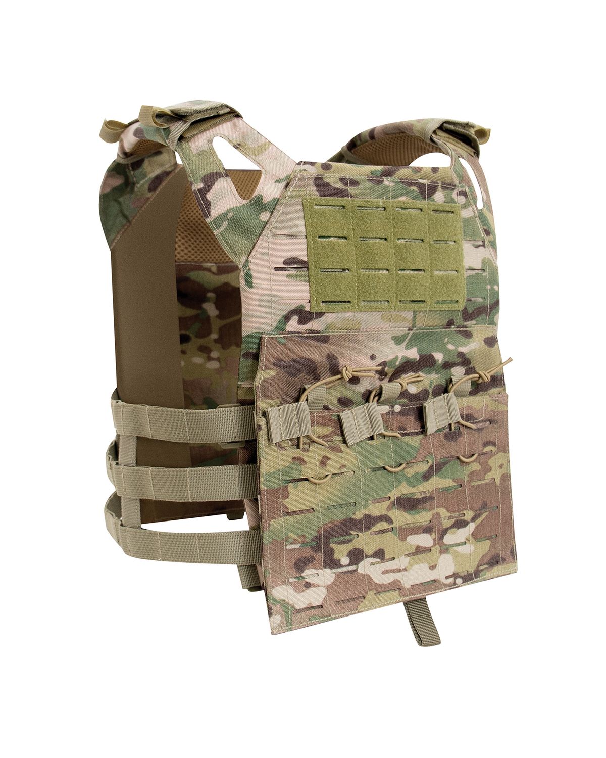 'Rothco 1526 Laser Cut Lightweight Armor Carrier MOLLE Vest'